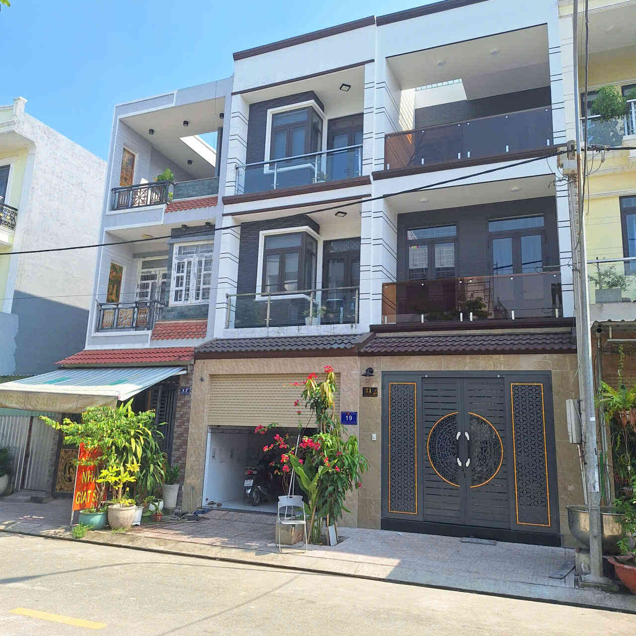 Bán nhà 1T2L 4x17m, đường D6 KDC Phú Mỹ Hiệp (Không vướng cống, cột điện)