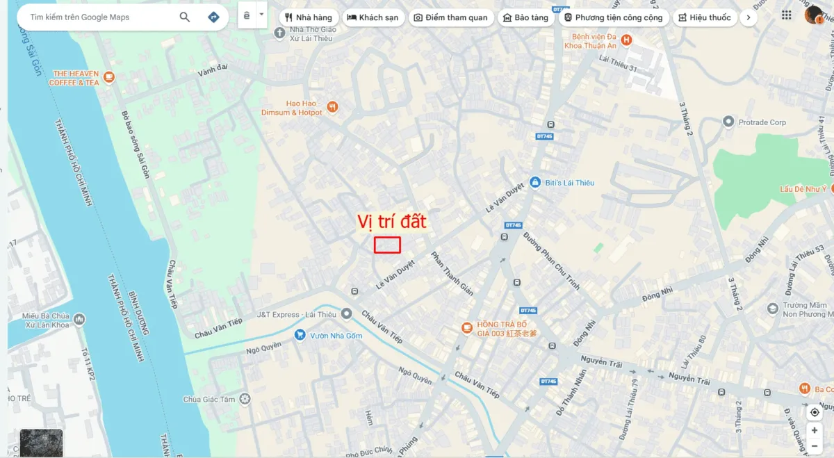 Bán nhà cấp 4 (7.9×7.8m), hẻm Lê Văn Duyệt p. Lái Thiêu gần chợ Lái Thiêu