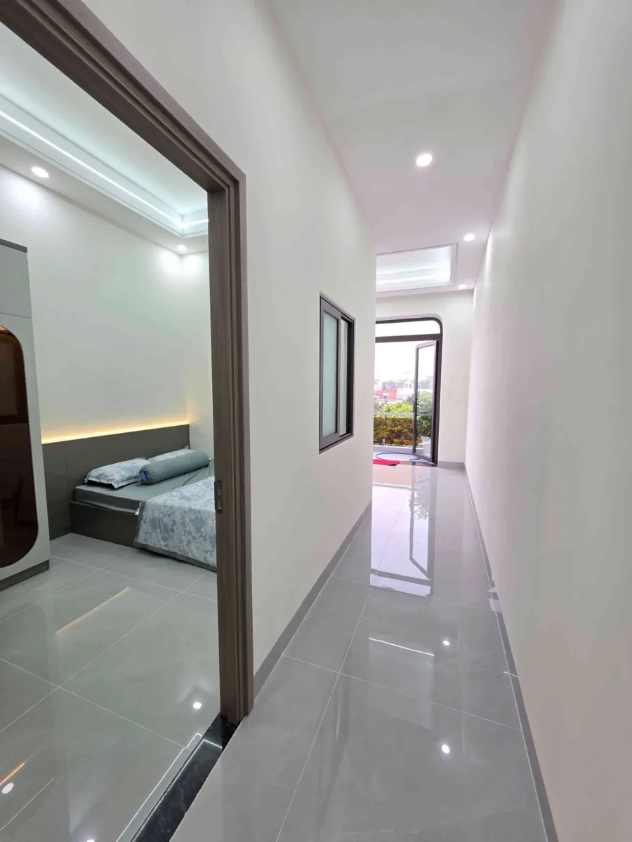 Bán nhà mới 1T2L 4x20m hoàn công, đường N1 KDC Lê Phong An Phú 1 p.An Phú, full nội thất