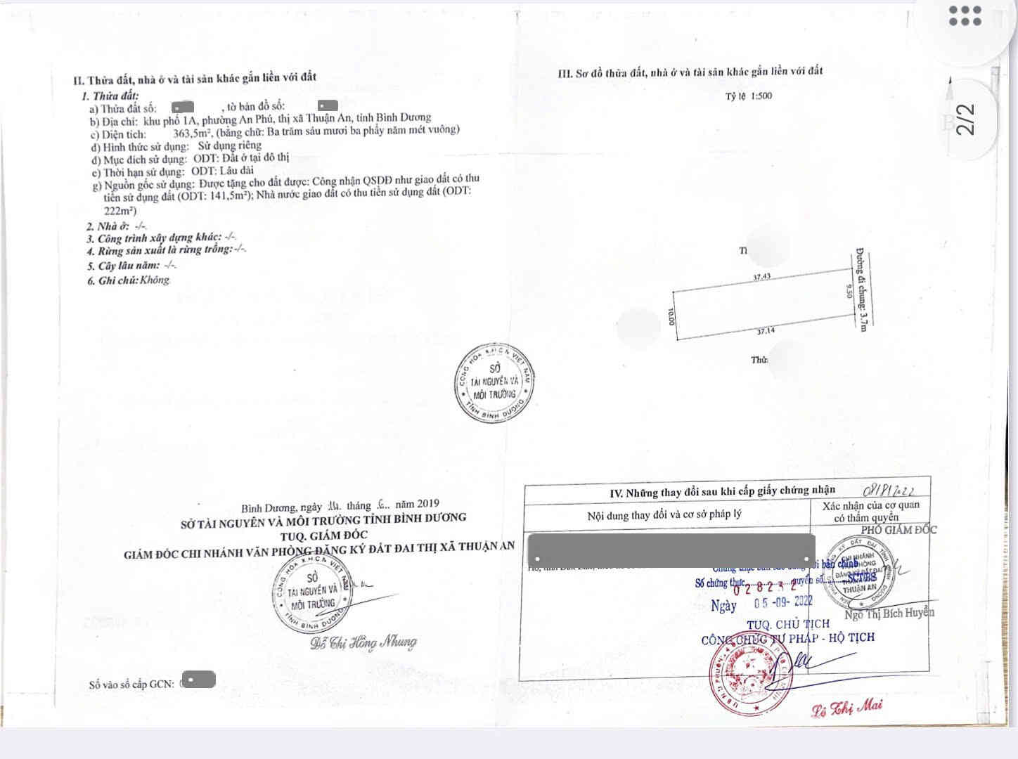 Bán dãy trọ 1T1L 15x37m, hẻm An Phú 03 p. An Phú gần vòng xoay An Phú, thu 30tr/th