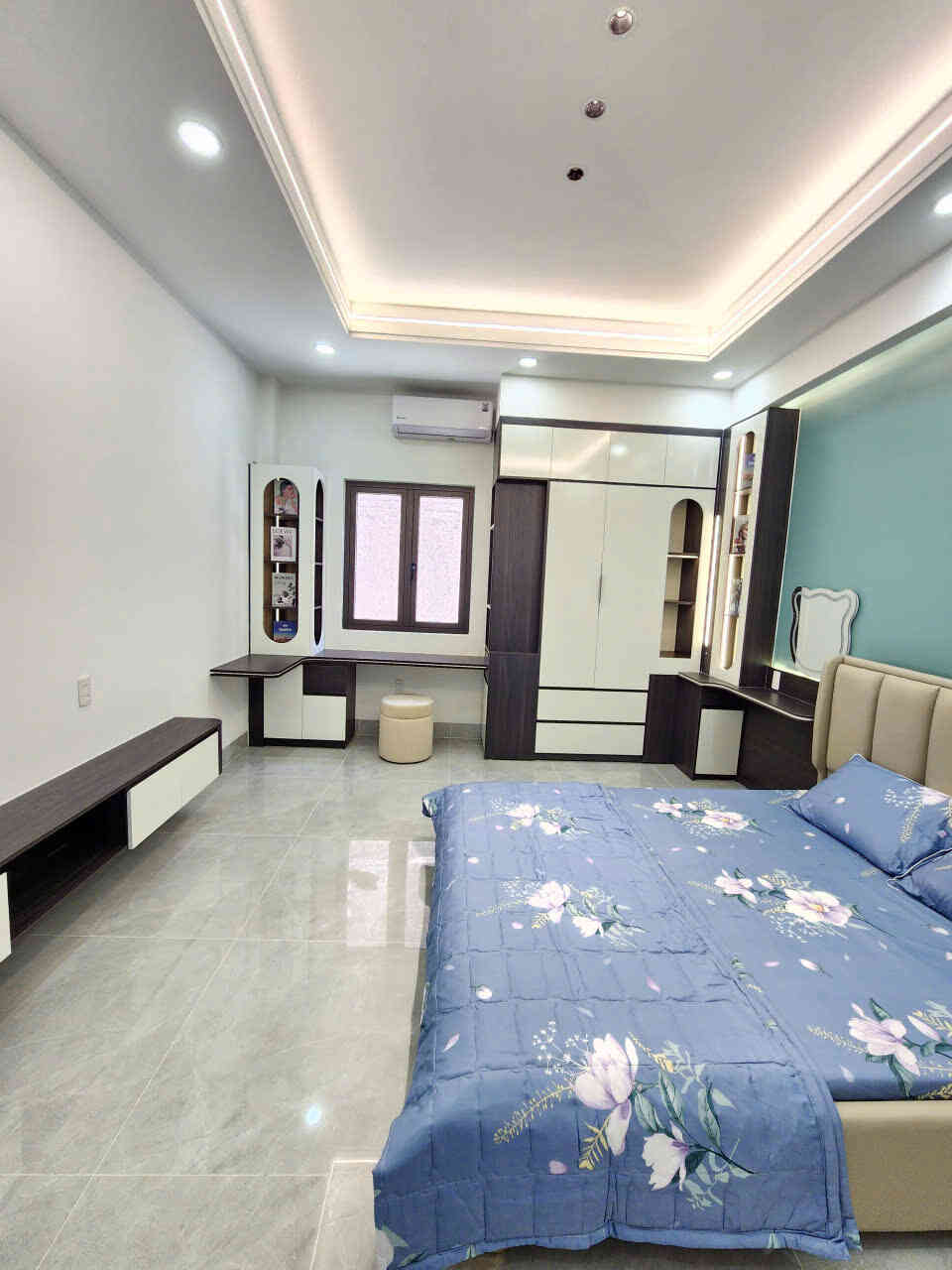 Bán nhà mới 1T2L 4×16.5m, đường N1 KDC Lê Phong An Phú 3 p. An Phú, full nội thất