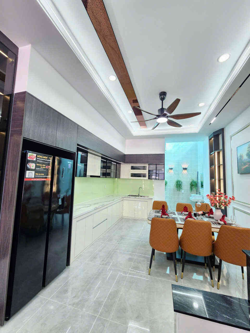 Bán nhà mới 1T2L 4×16.5m, đường N1 KDC Lê Phong An Phú 3 p. An Phú, full nội thất