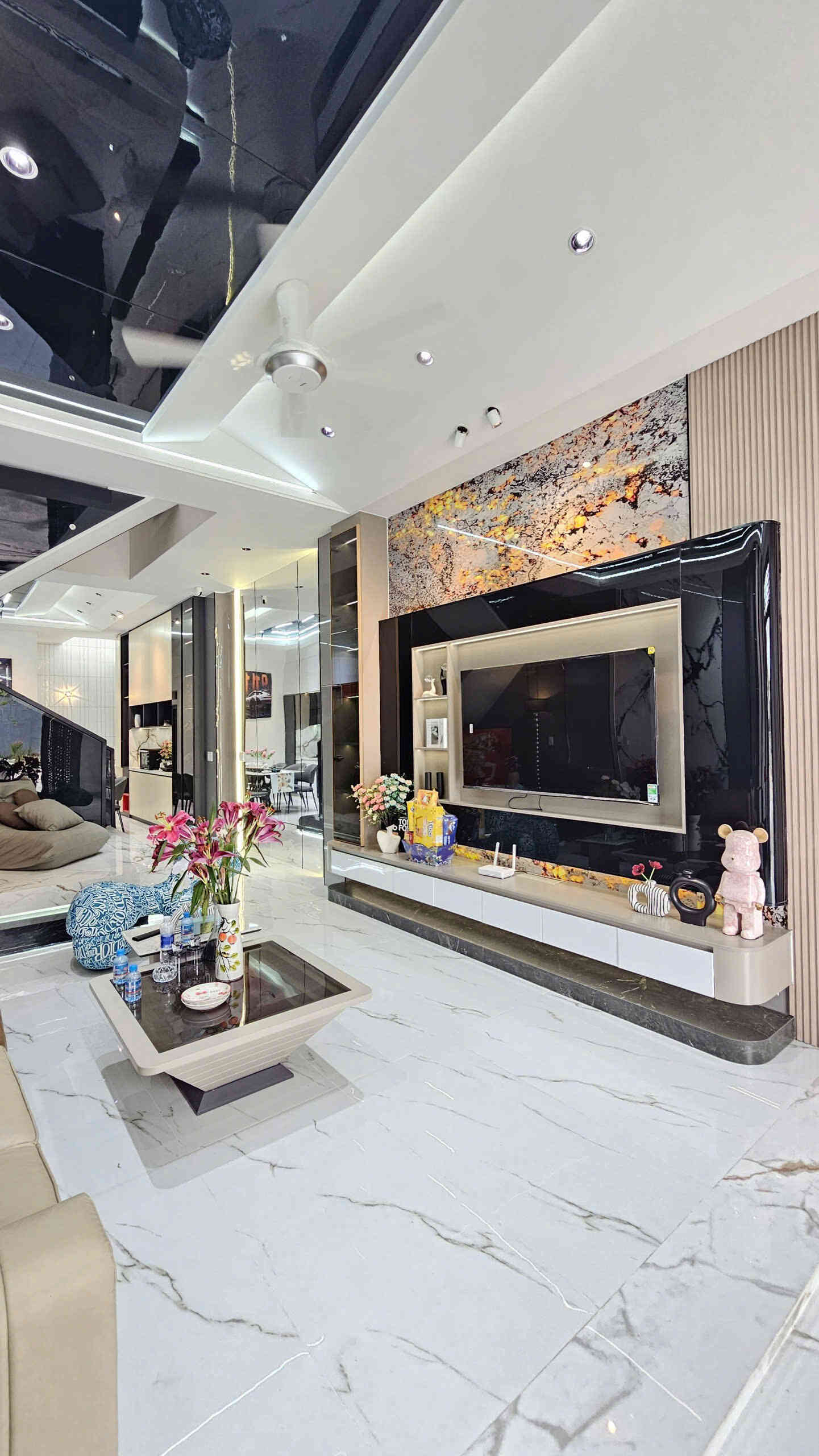 Bán nhà mới 1T2L 4x16m, đường N1 KDC Lê Phong Bình Chuẩn 1 p. Bình Chuẩn, full nội thất