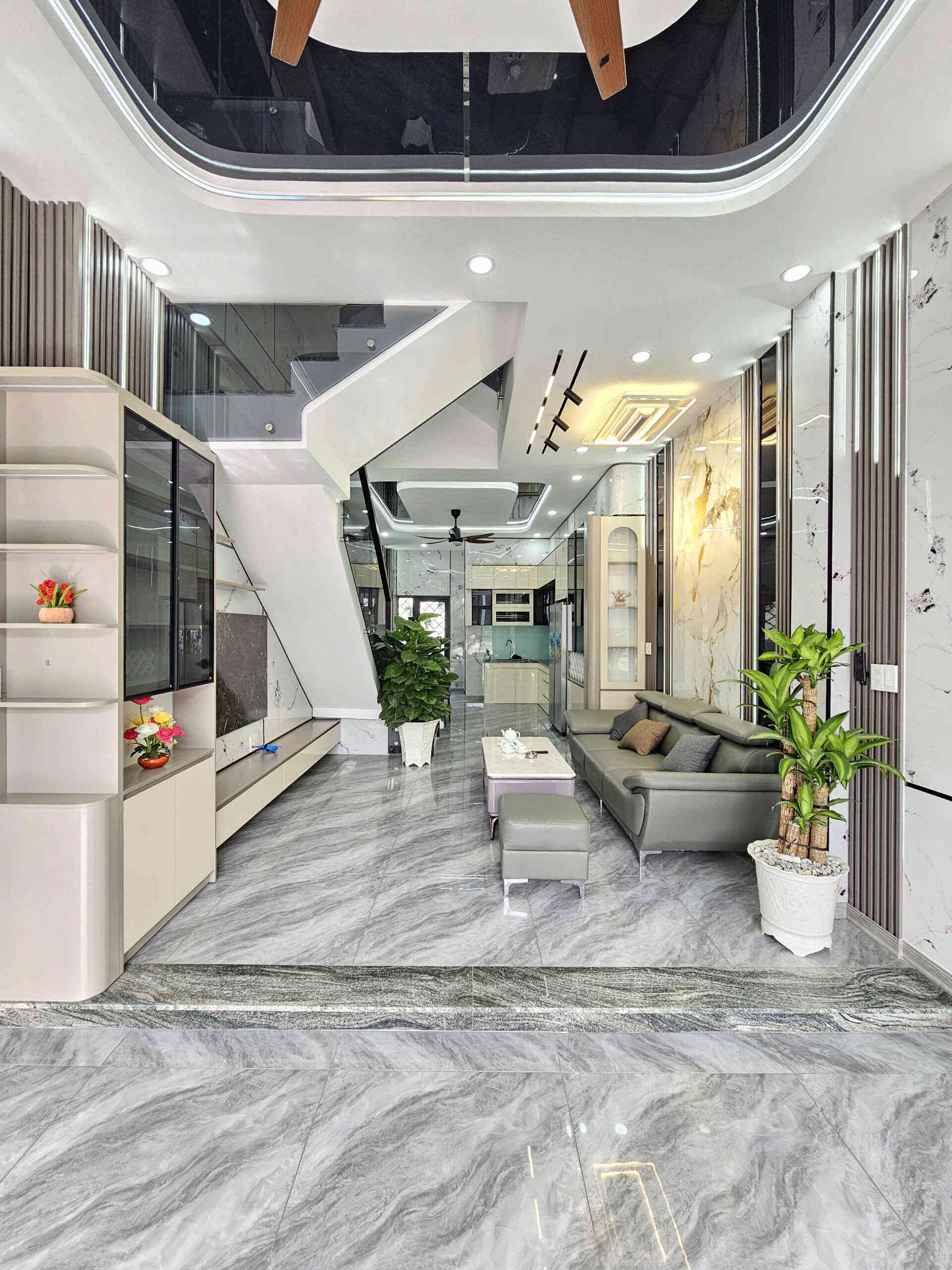 Bán nhà mới 1T2L 4x17m, đường N1 KDC Lê Phong An Phú 2 p. An Phú, full nội thất