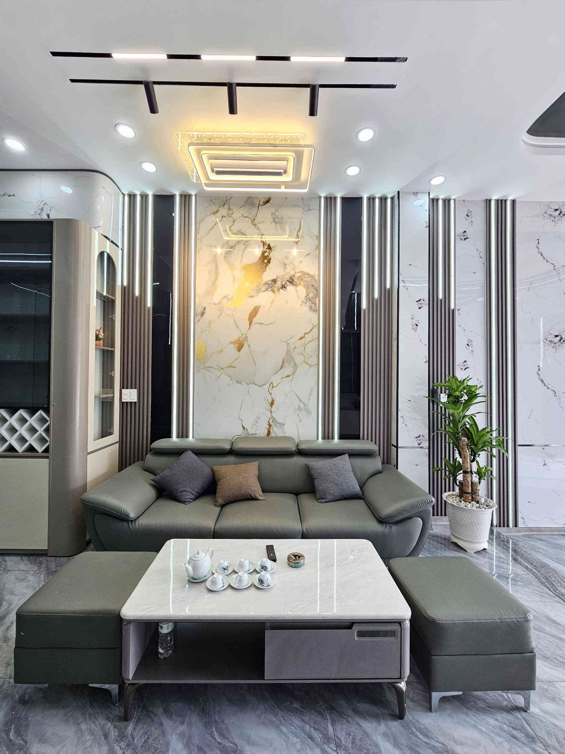 Bán nhà mới 1T2L 4x17m, đường N1 KDC Lê Phong An Phú 2 p. An Phú, full nội thất