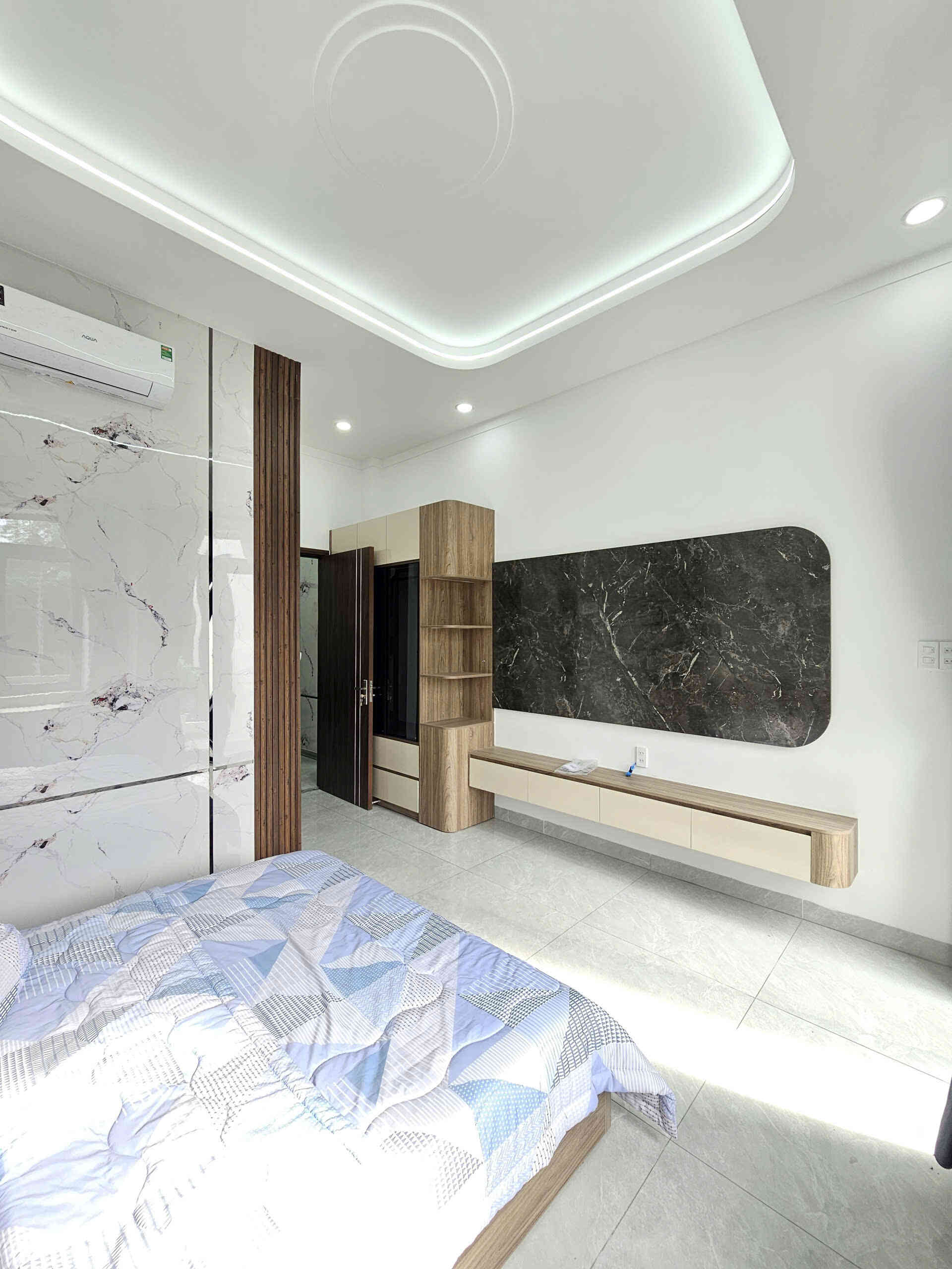 Bán nhà mới 1T2L 4x17m, đường N1 KDC Lê Phong An Phú 2 p. An Phú, full nội thất
