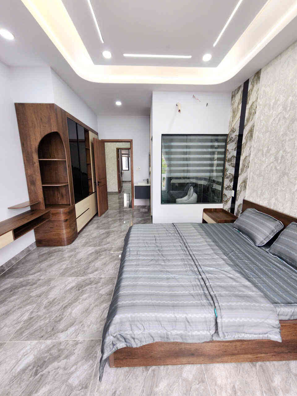 Bán nhà mới 1T2L 4x15m, đường N4 KDC Icon Central, full nội thất (Hoàn công)