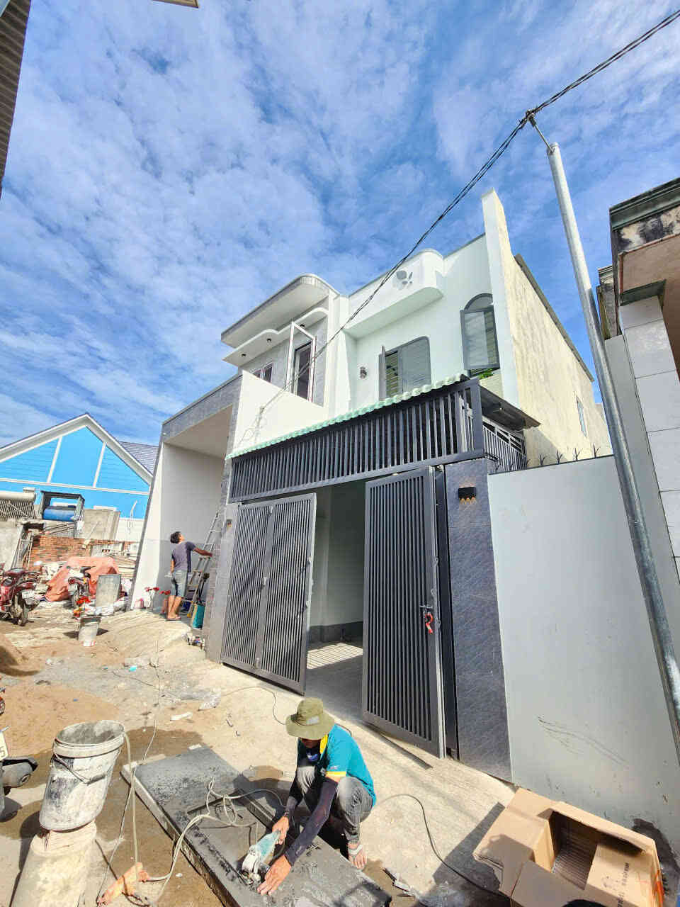 Bán nhà mới 1T1L 4.3x14m hoàn công, hẻm Hoàng Minh Chánh p. Hóa An gần chợ Hóa An