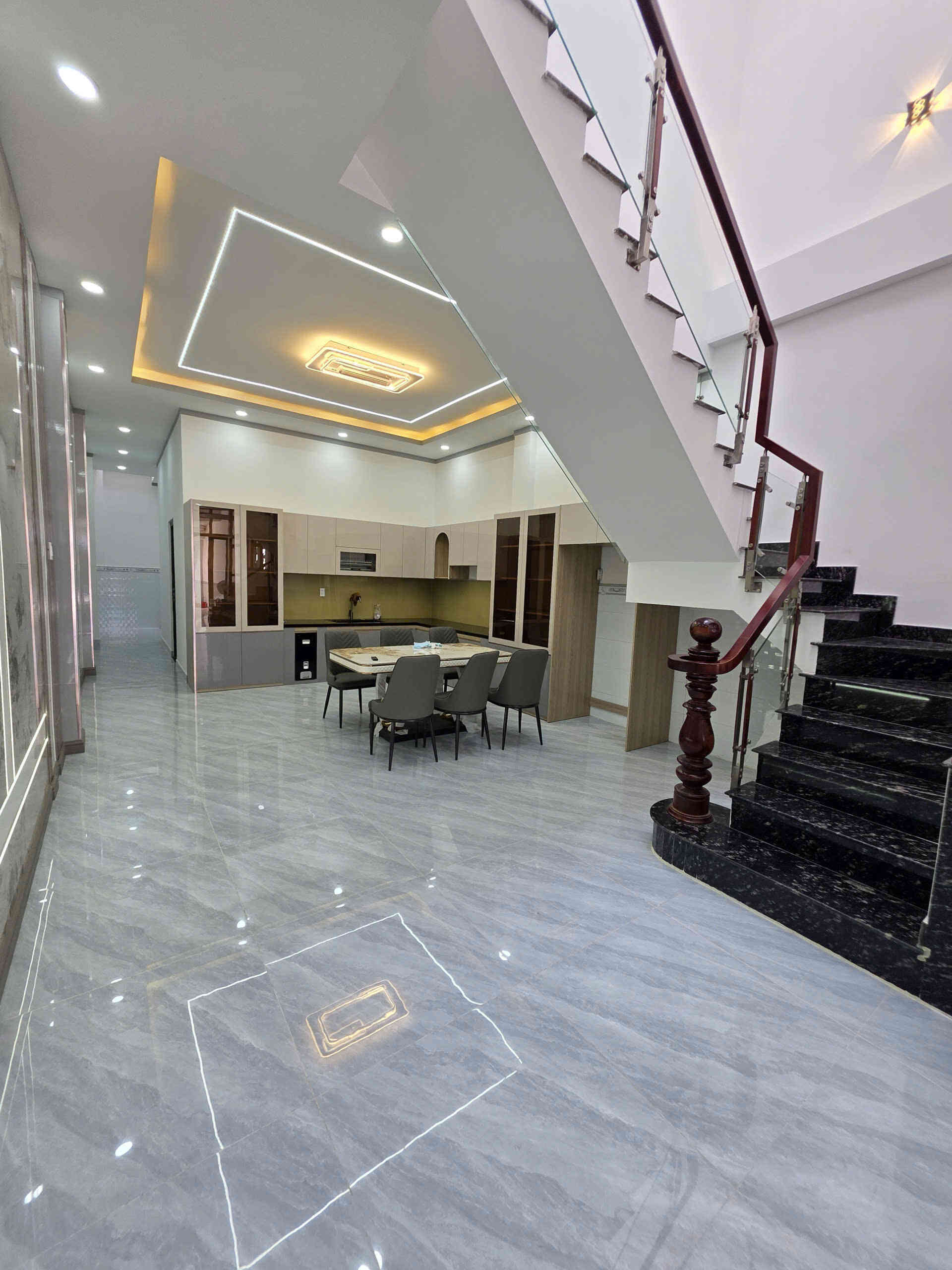 Bán nhà 1T1L 5.1x32m, mặt tiền Liên Huyện gần chợ Phú An (Sầm uất)