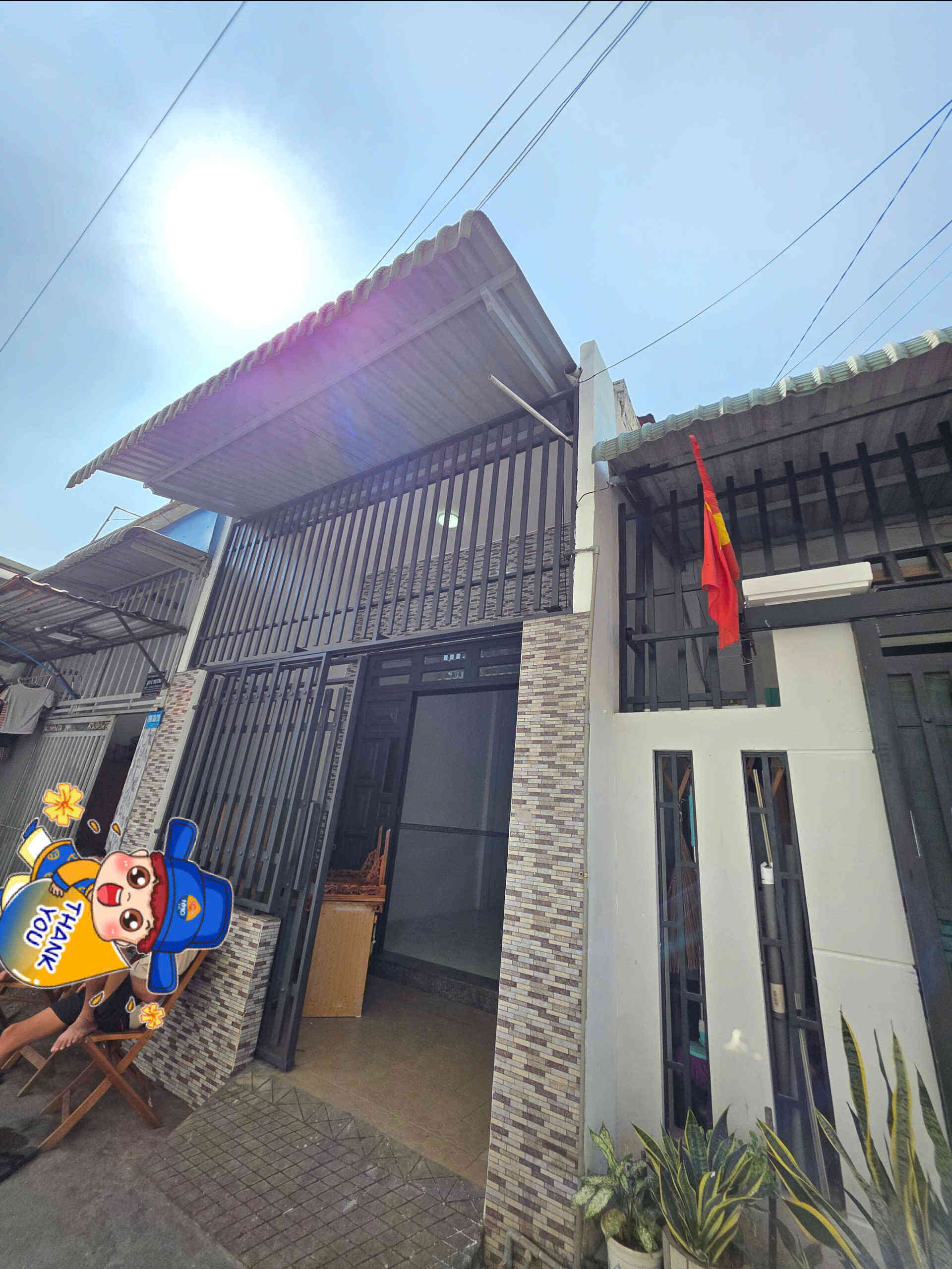 Bán nhà cấp 4 (4x15m), hẻm Nguyễn Đức Thiệu gần chợ Xóm Nghèo