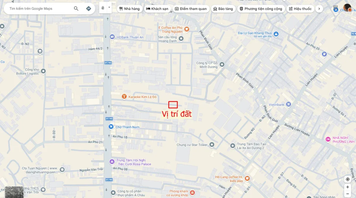 Bán đất 4.5x15m, đường N1 KDC Lê Phong An Phú 1 p.An Phú