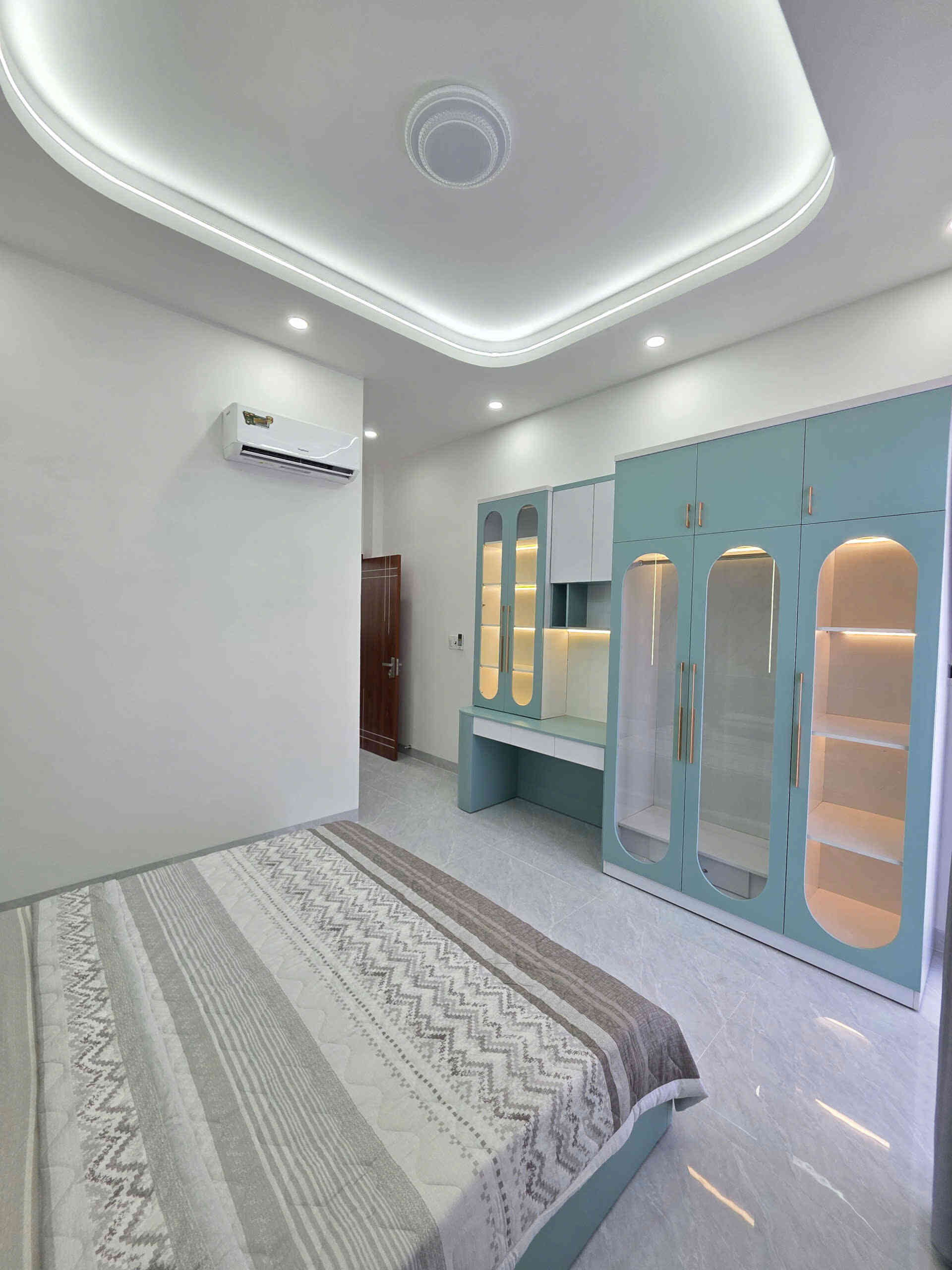 Bán nhà mới 1T2L 4x18m, đường N1 KDC Lê Phong An Phú 2 p. An Phú, full nội thất