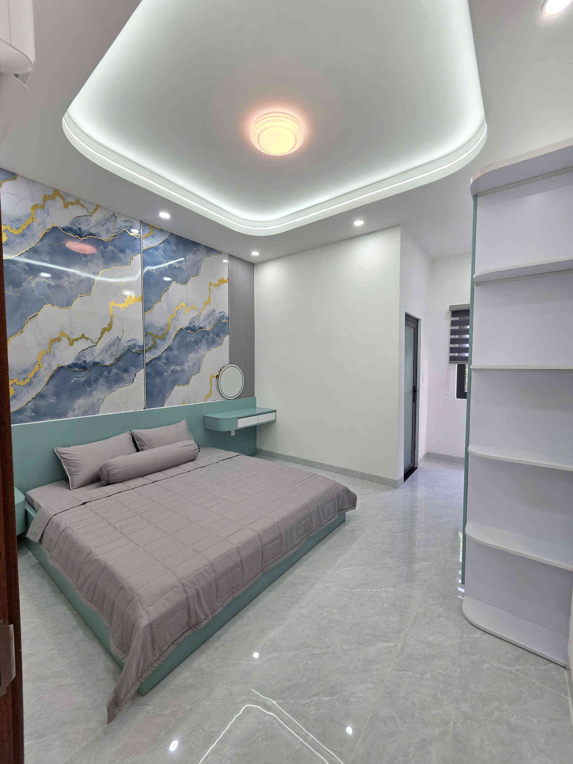 Bán nhà mới 1T2L 4x18m, đường N1 KDC Lê Phong An Phú 2 p. An Phú, full nội thất