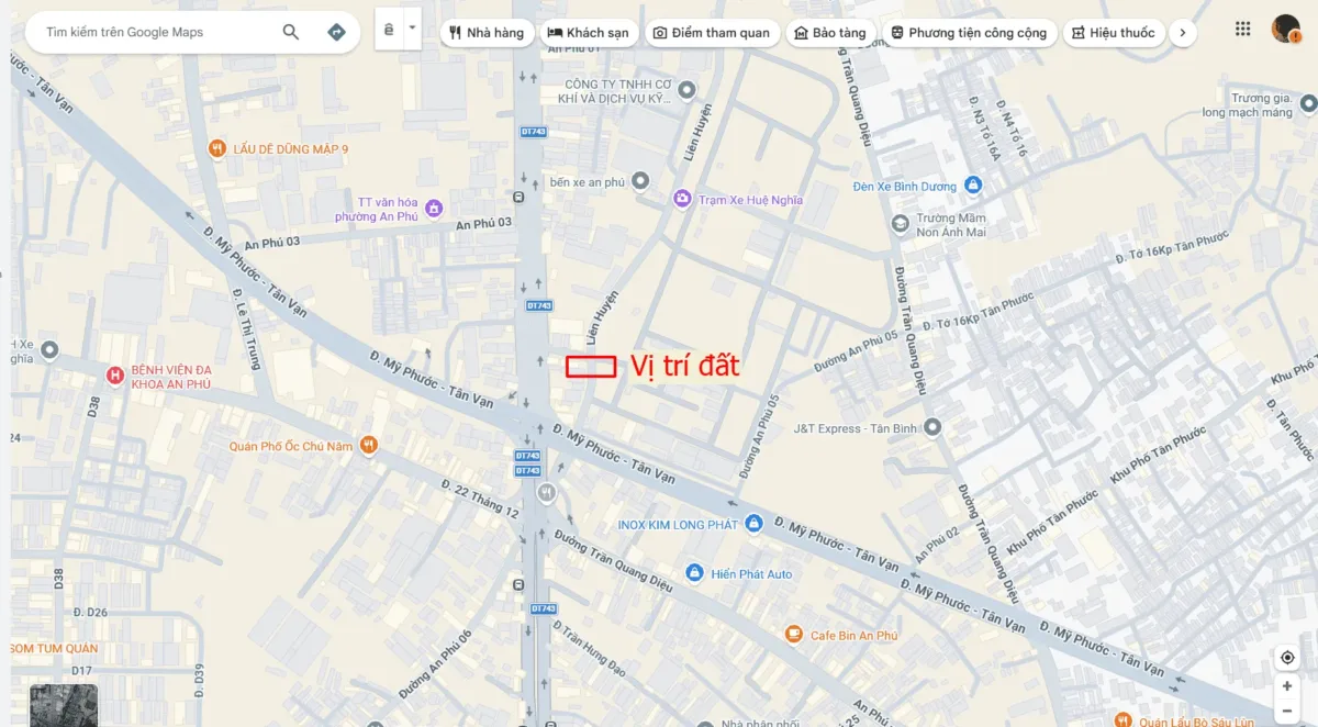 Bán đất 5x23m, mặt tiền Bùi Thị Xuân p. An Phú gần vòng xoay An Phú