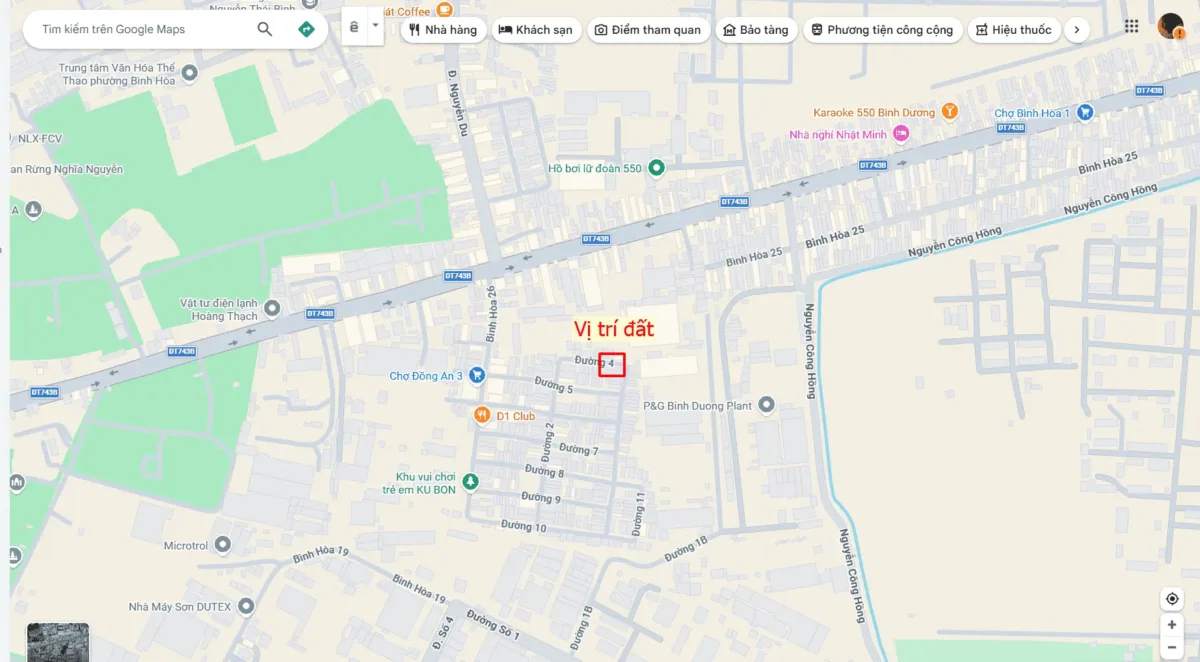 Bán nhà 1T1L+phòng trọ 5×13.8m, đường số 4 KDC Areco p.Bình Hòa kế chợ Đồng An 3, thu 6.5tr/th