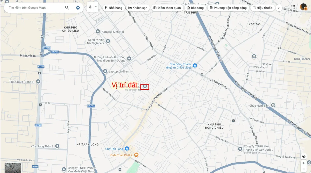 Bán dãy trọ 5.9x27m, hẻm Nguyễn Thị Minh Khai p.Tân Đông Hiệp, thu 11tr/th