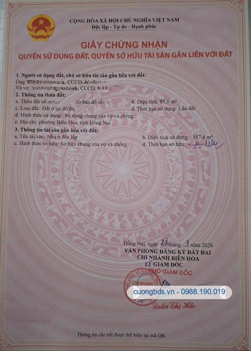 Bán nhà mới 1T1L 5x17m, hẻm Bùi Hữu Nghĩa gần chợ Tân Vạn Mới (hoàn công, full nội thất)