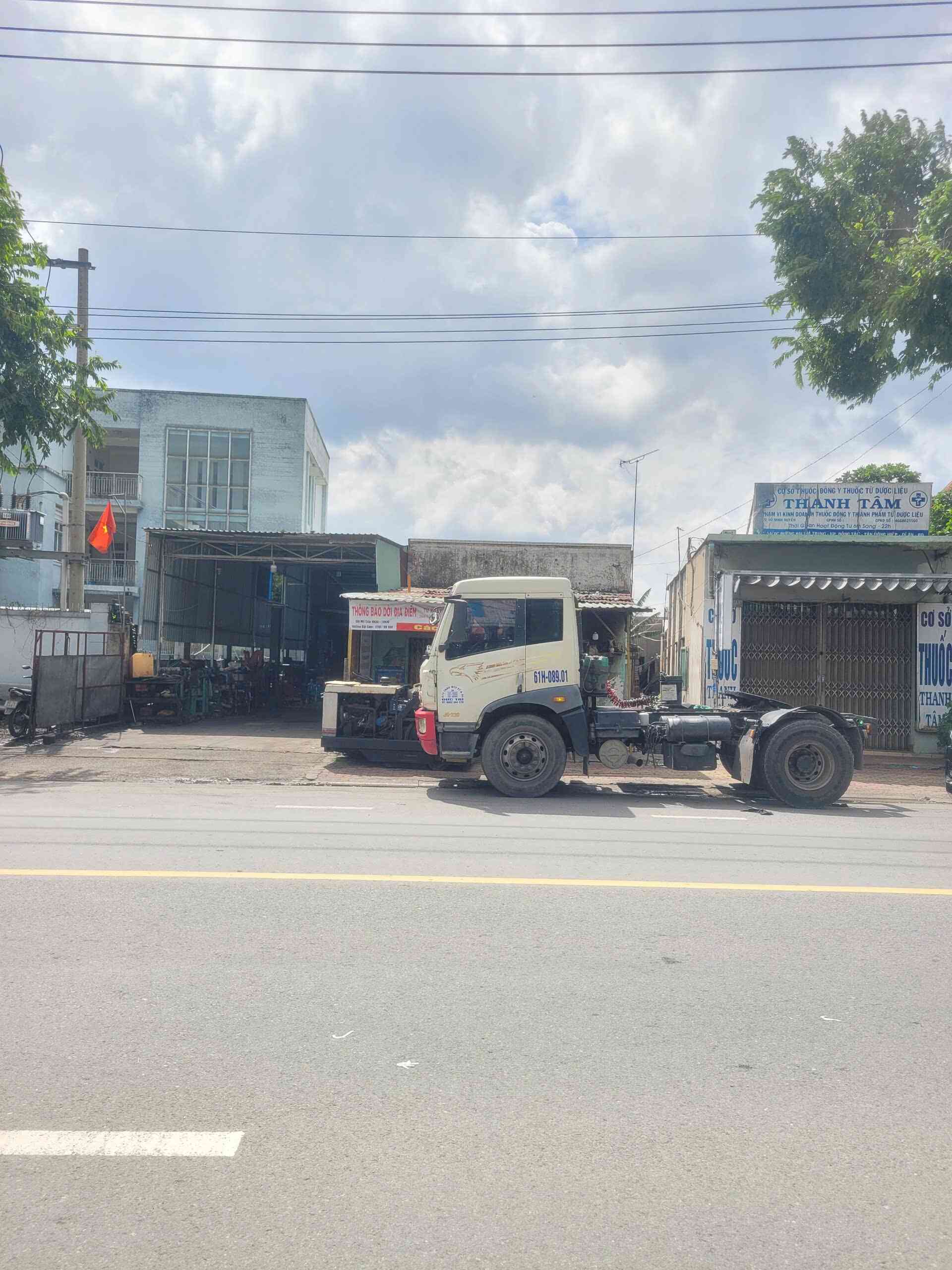 Bán đất 351m2, mặt tiền Hai Bà Trưng kế bệnh viện đa khoa Dĩ An (Sầm uất)