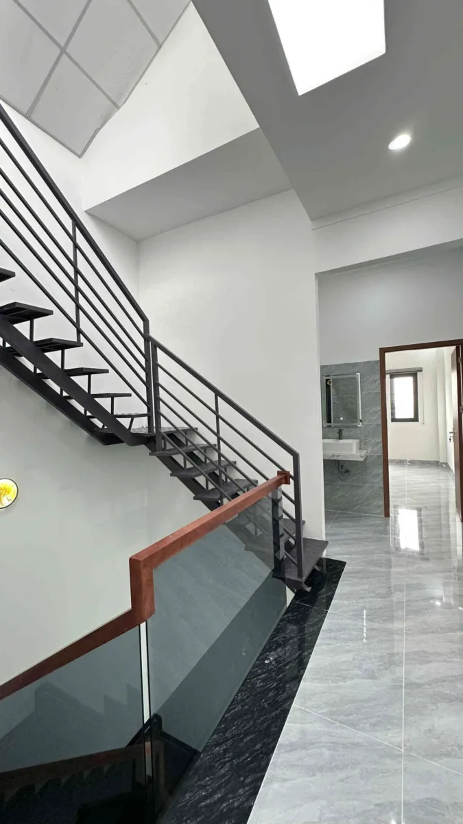 Bán nhà mới 1T2L 4×16.5m, đường D1 KDC Lê Phong An Phú 3, full nội thất