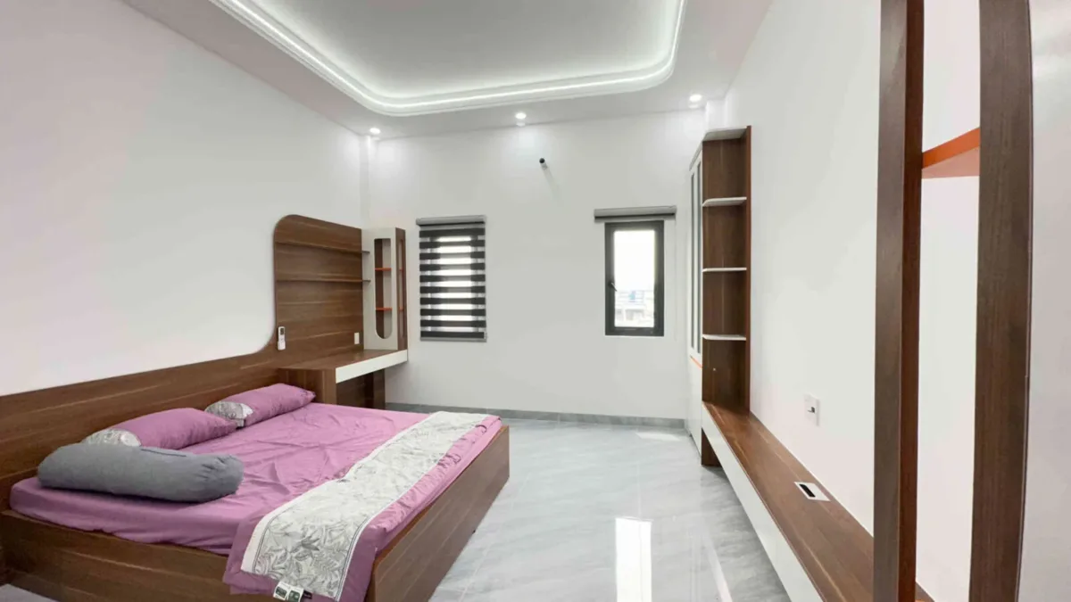 Bán nhà mới 1T2L 4×16.5m, đường D1 KDC Lê Phong An Phú 3, full nội thất