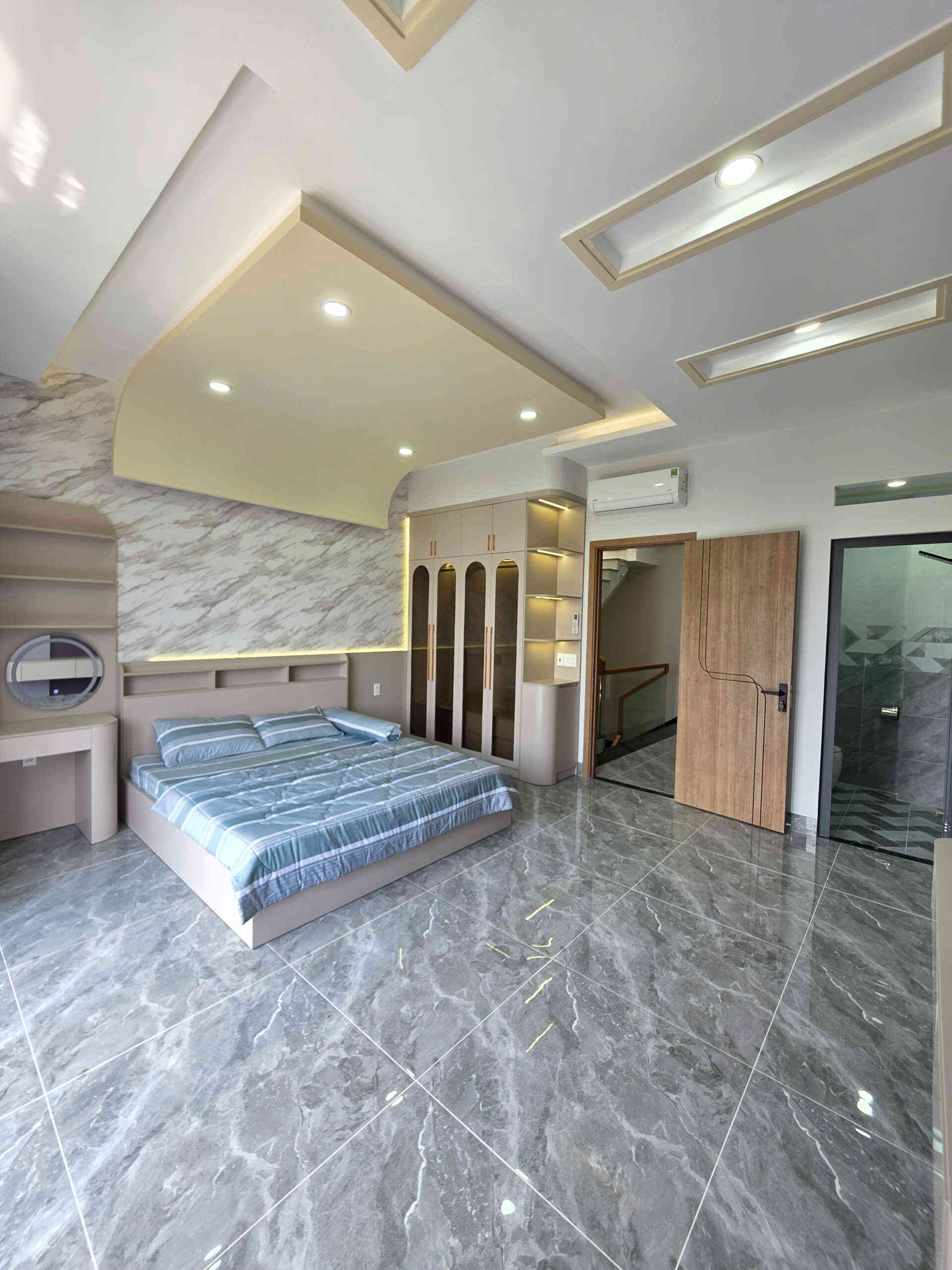 Bán nhà mới 1T3L 5×13.5m, đường N3 KDC Đông Hòa C gần trường cấp 1, full nội thất (Hoàn công)