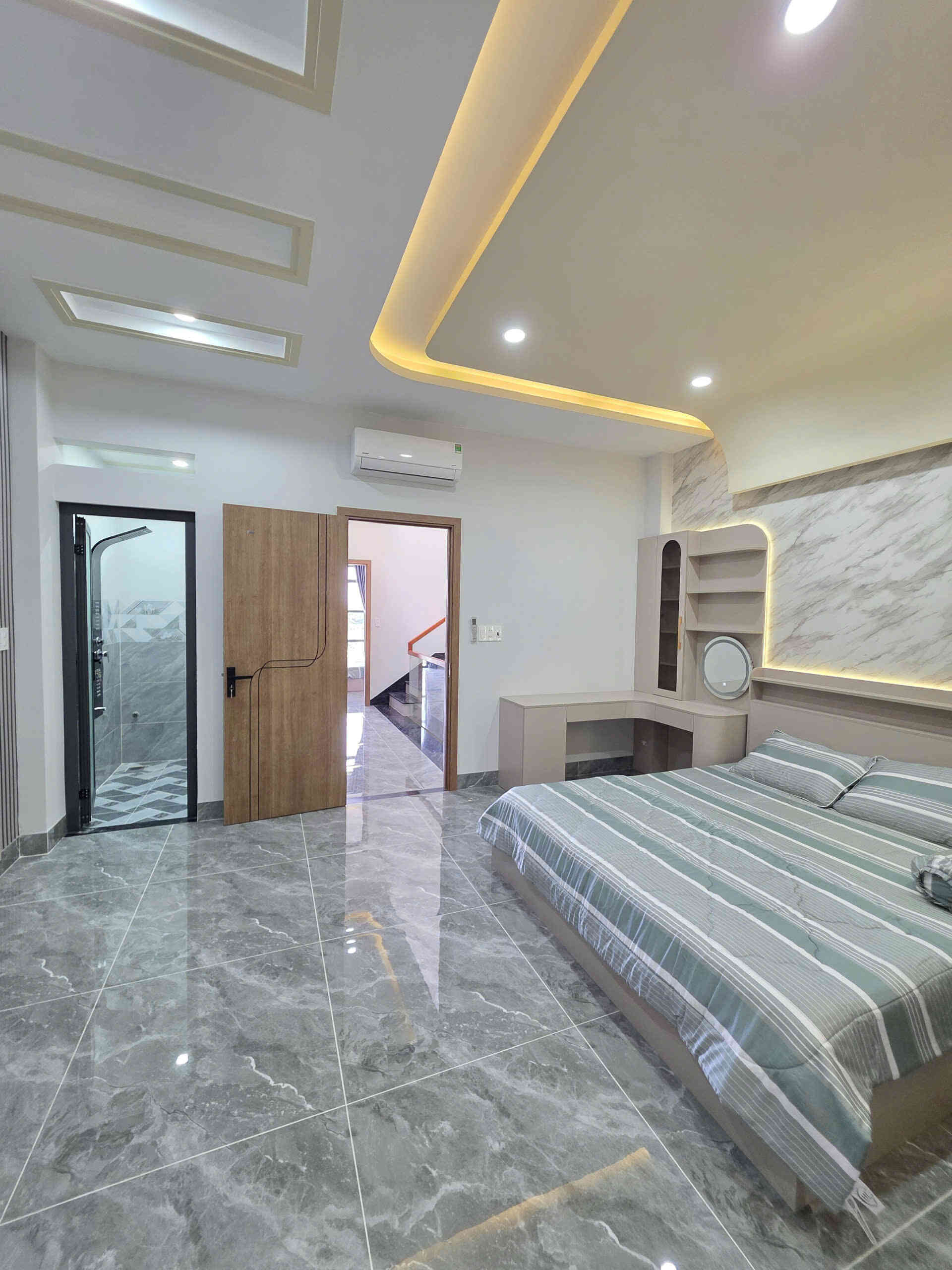 Bán nhà mới 1T3L 5×13.5m, đường N3 KDC Đông Hòa C gần trường cấp 1, full nội thất (Hoàn công)