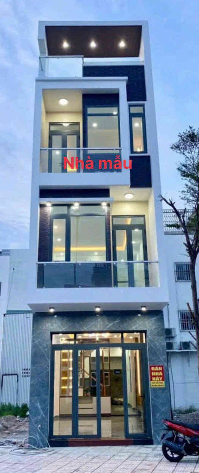 Bán nhà mới (đang xây) 1T2L 4x16m, mặt tiền Bình Chuẩn 36, full nội thất