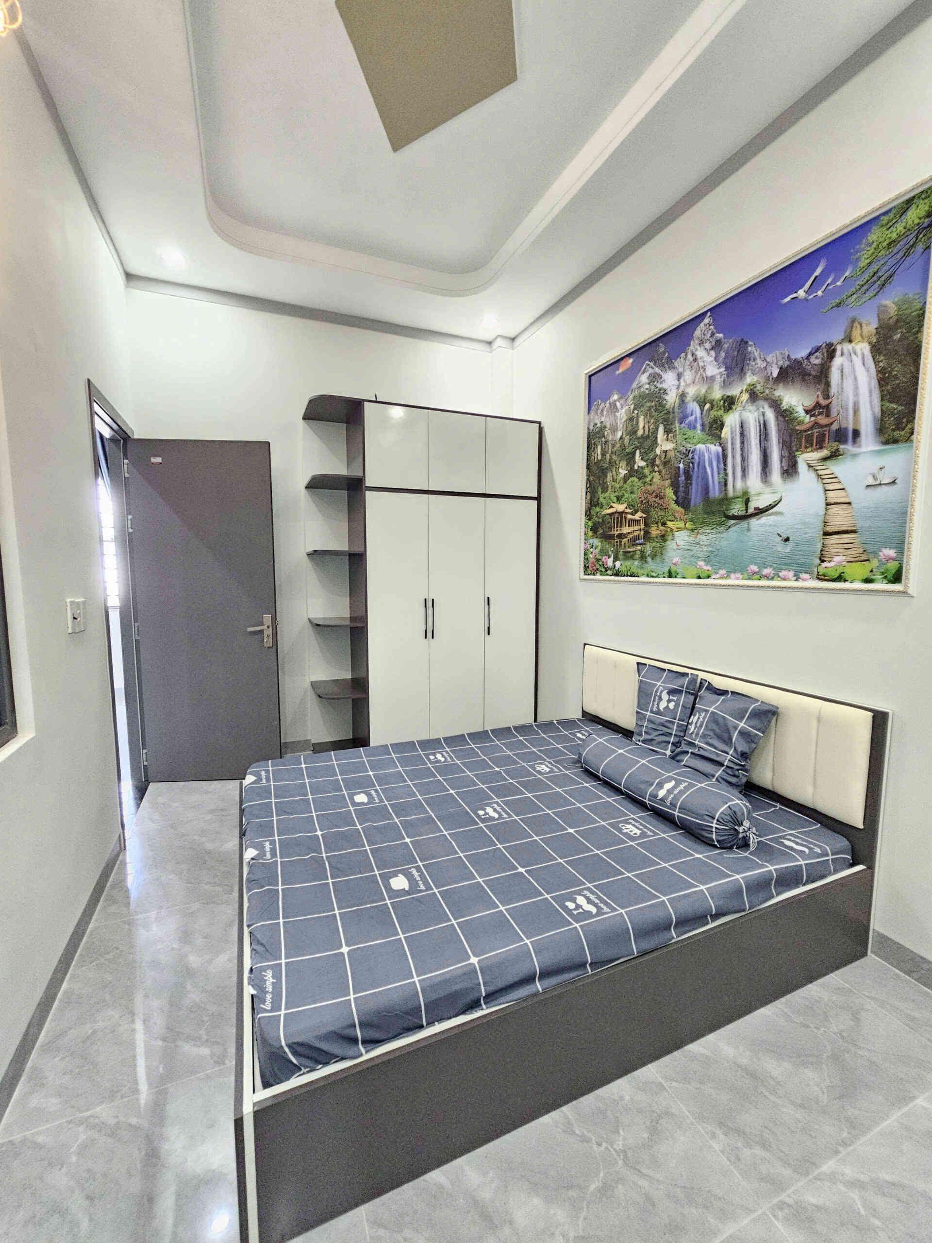Bán nhà mới 1T1L 5x17m, hẻm Bùi Hữu Nghĩa gần chợ Tân Vạn Mới (hoàn công, full nội thất)