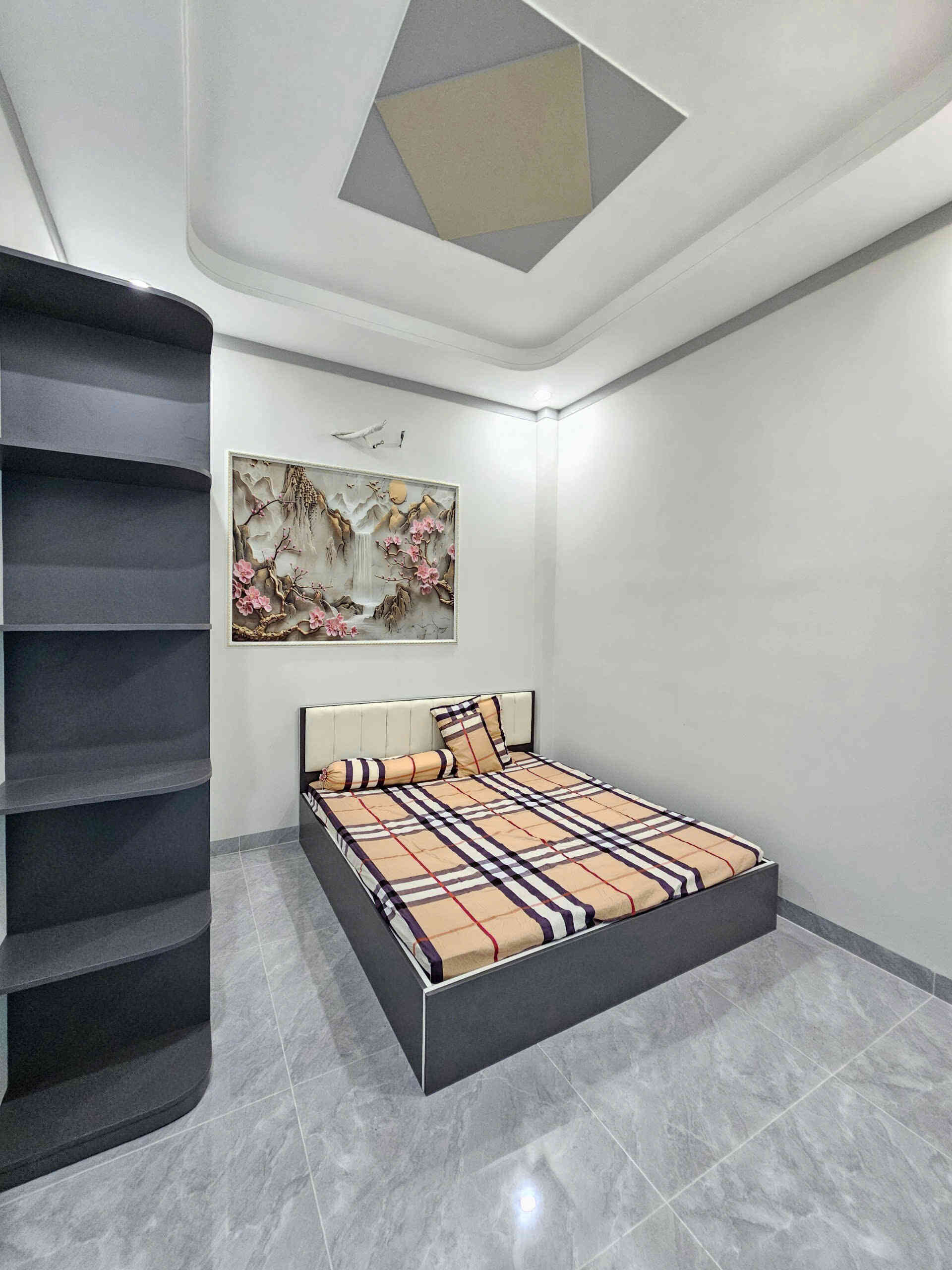 Bán nhà mới 1T1L 5x17m, hẻm Bùi Hữu Nghĩa gần chợ Tân Vạn Mới (hoàn công, full nội thất)