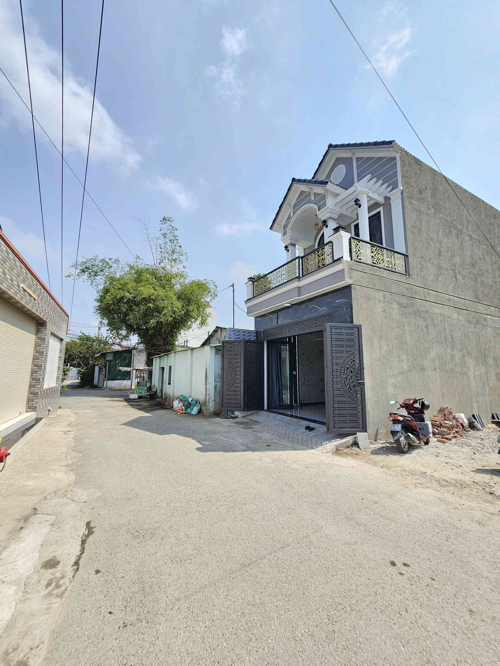 Bán nhà mới 1T1L 5x17m, hẻm Bùi Hữu Nghĩa gần chợ Tân Vạn Mới (hoàn công, full nội thất)