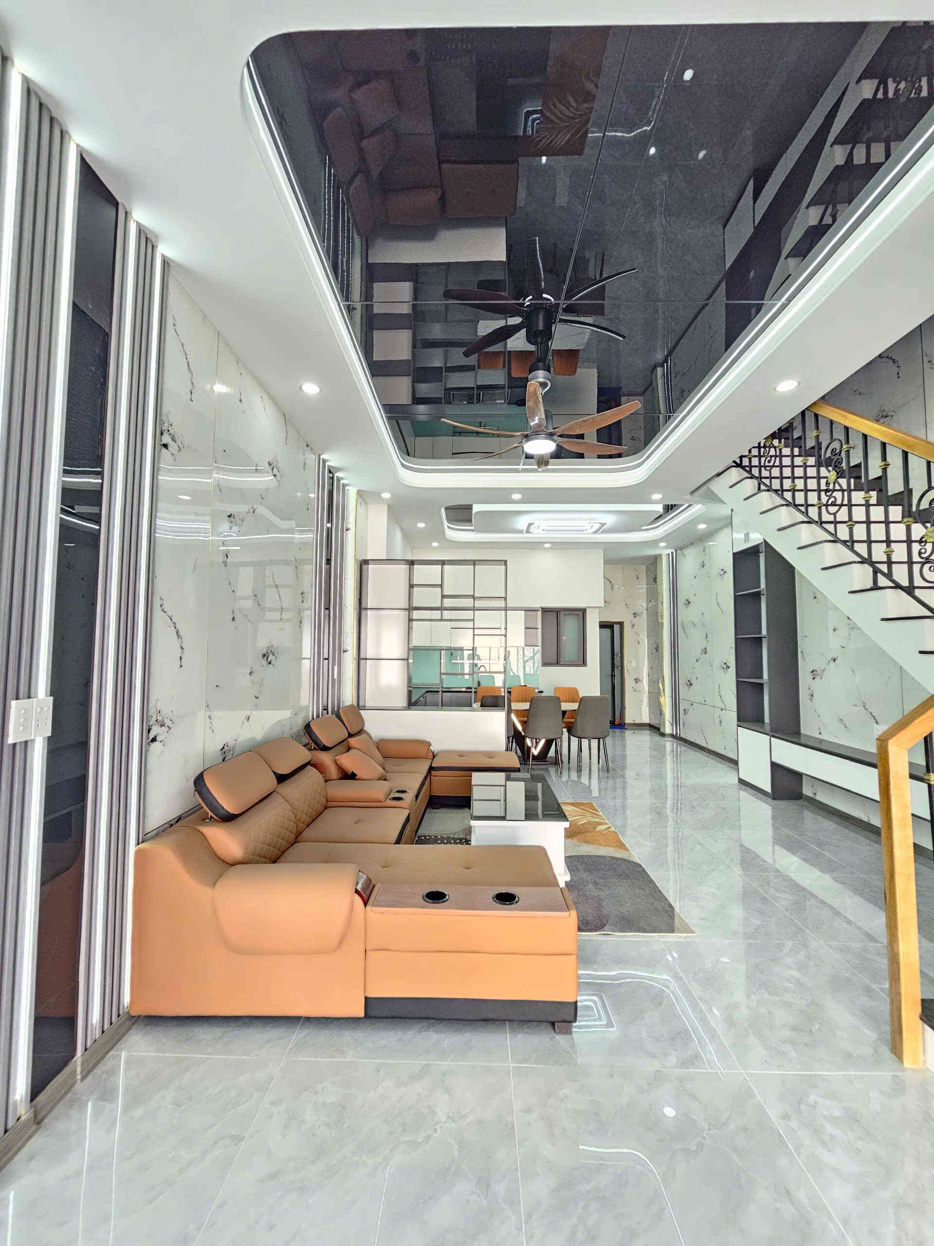 Bán nhà mới 1T1L 5x17m, hẻm Bùi Hữu Nghĩa gần chợ Tân Vạn Mới (hoàn công, full nội thất)