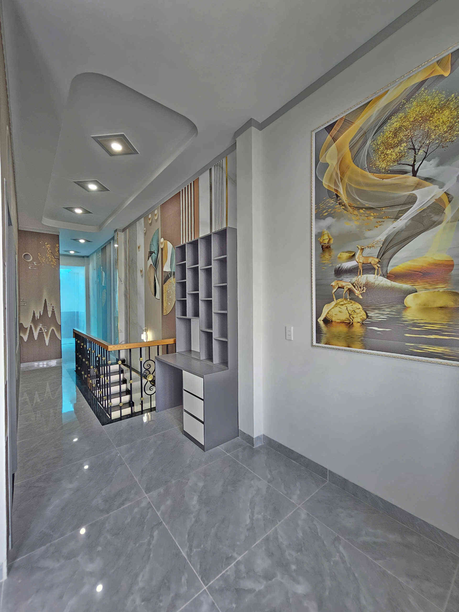 Bán nhà mới 1T1L 5x17m, hẻm Bùi Hữu Nghĩa gần chợ Tân Vạn Mới (hoàn công, full nội thất)