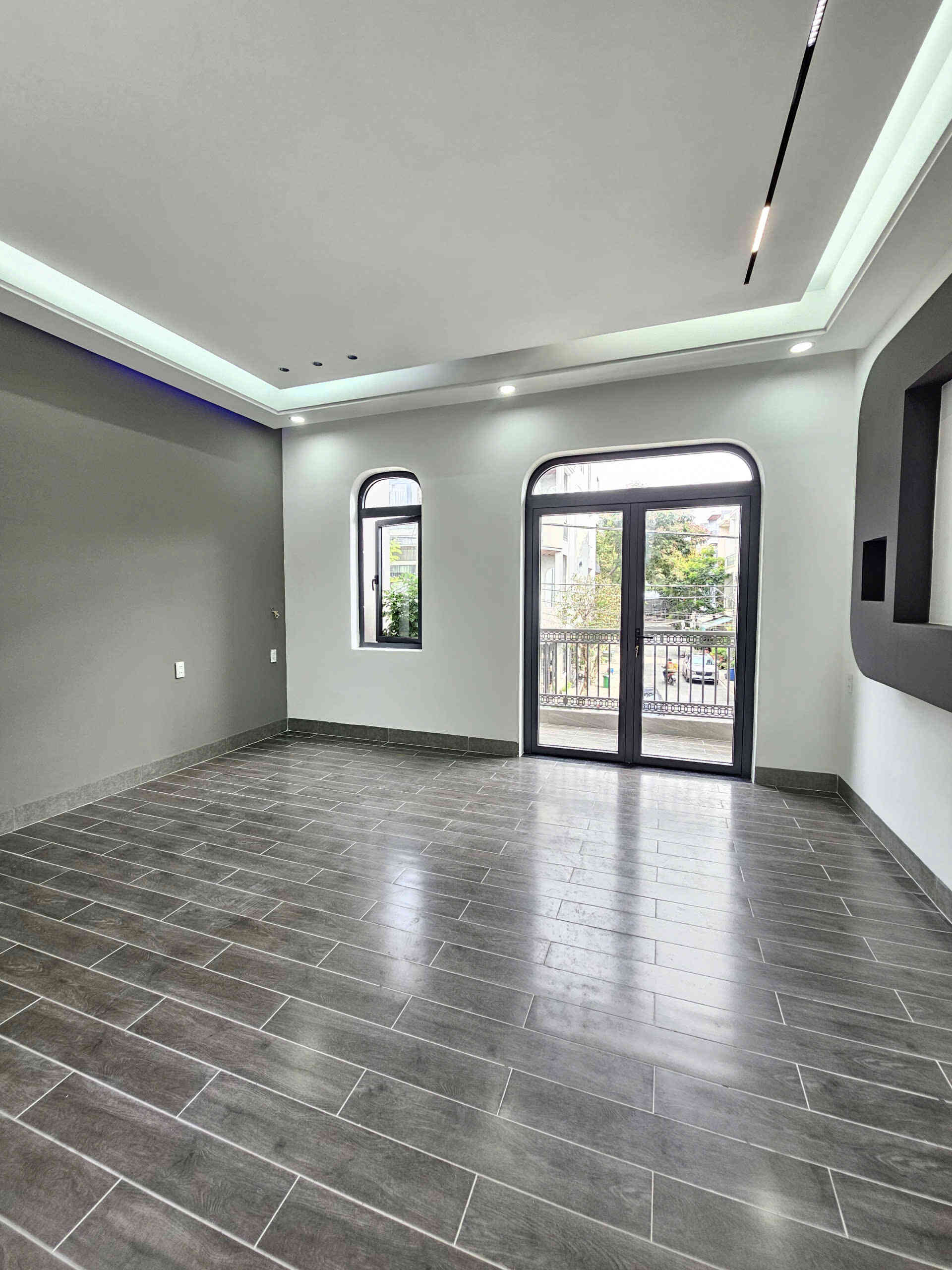 Bán nhà mới 1T2L 5×17.6m, đường số 7 KDC Đại Ngàn gần chợ 185, full nội thất