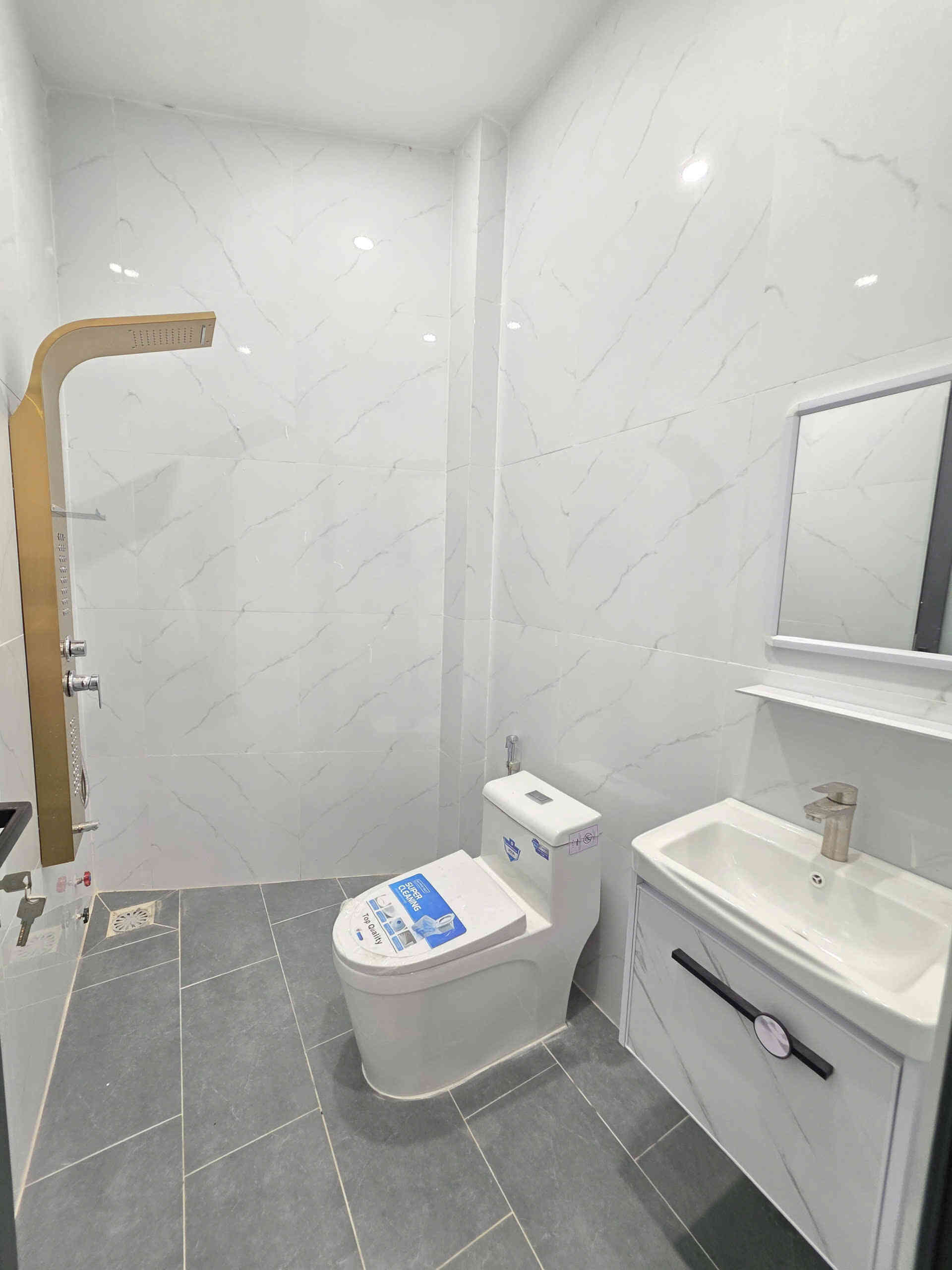 Bán nhà mới 1T2L 5.3x16m hoàn công, hẻm Hoàng Minh Chánh p. Biên Hòa, full nội thất