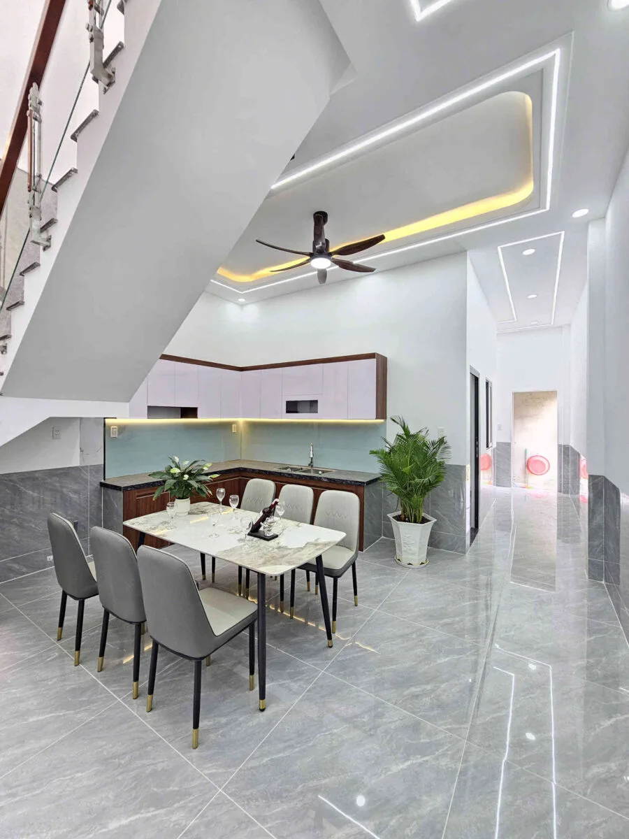 Bán nhà mới 1T1L 5x20m, đường N2 KDC Hội Nghĩa, full nội thất (Không vướng cống)