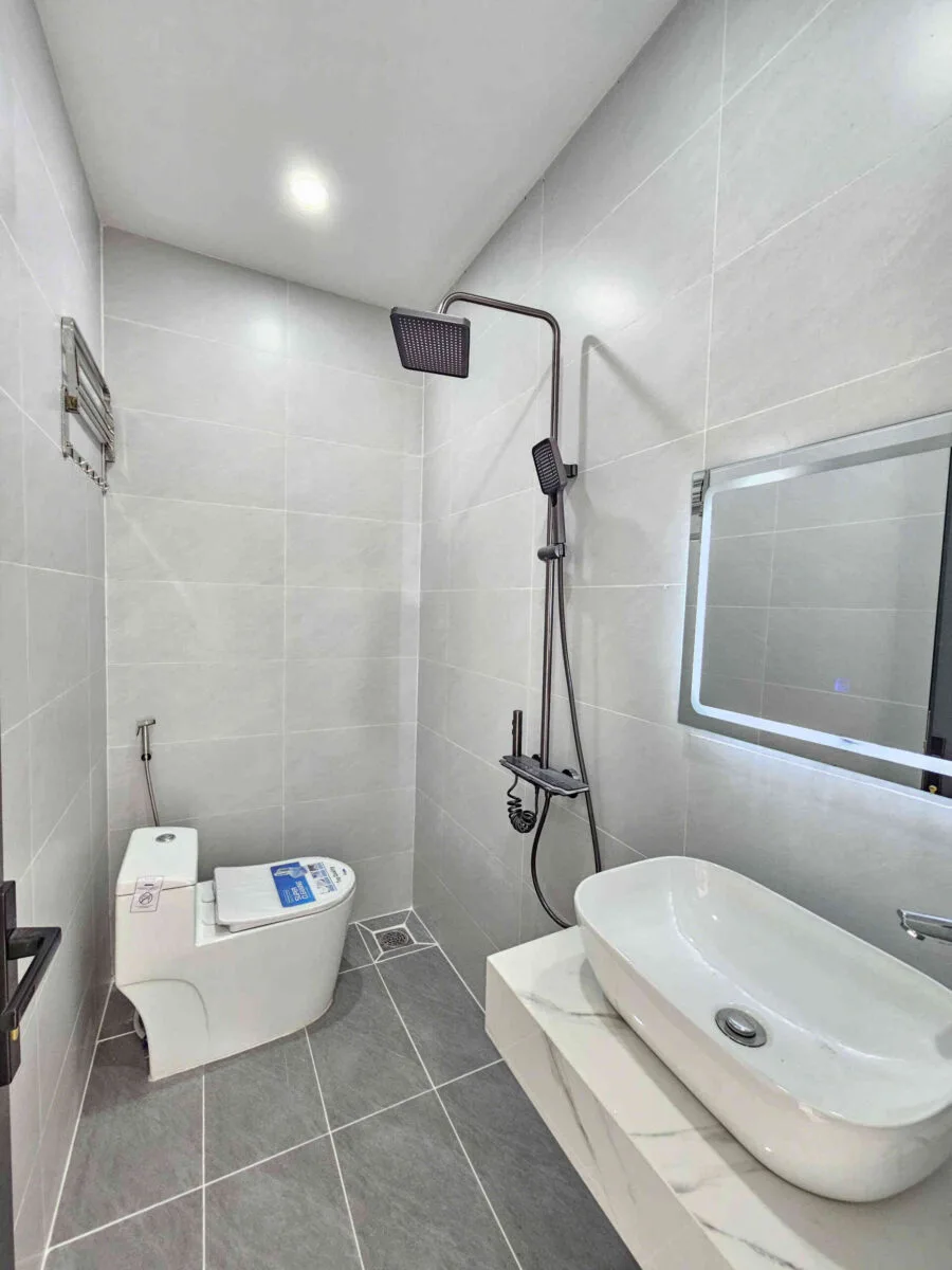 Bán nhà mới 1T1L 4.5x20m, đường số 6 KDC Thái Bình Dương p.Tân Hiệp, full nội thất