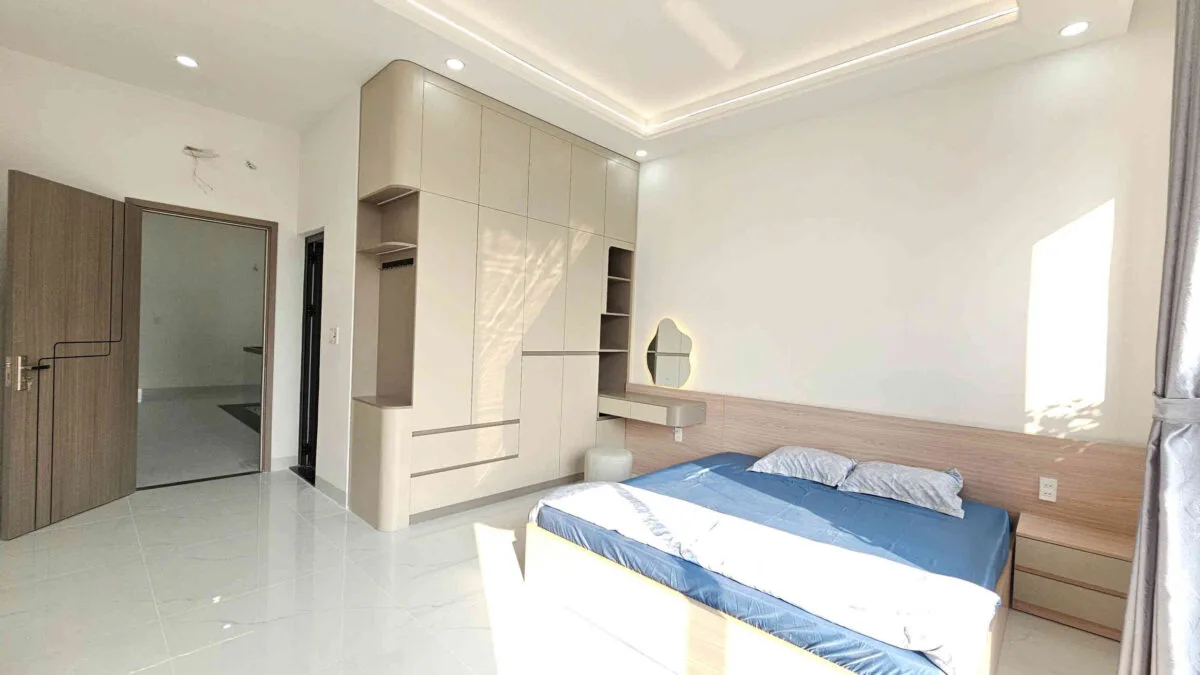 Bán nhà mới 1T1L 4.5x20m, đường số 6 KDC Thái Bình Dương p.Tân Hiệp, full nội thất