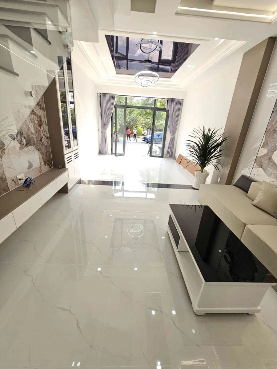 Bán nhà mới 1T1L 4.5x20m, đường số 6 KDC Thái Bình Dương p.Tân Hiệp, full nội thất
