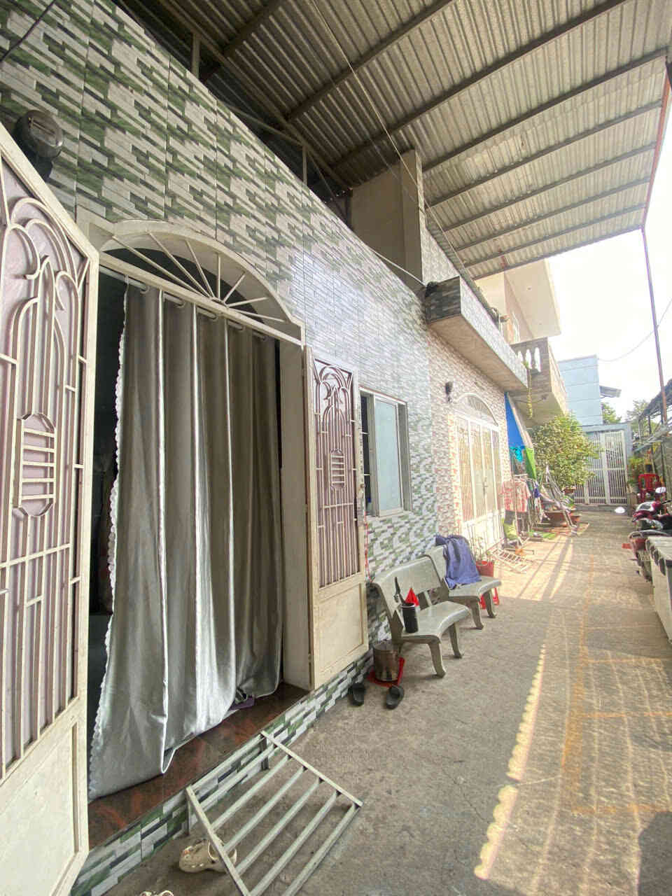 Bán nhà và xưởng 453m2, mặt tiền ĐT.743A p.Tân Đông Hiệp gần Ngã 3 Ông Xã, đang thuê 27tr/th