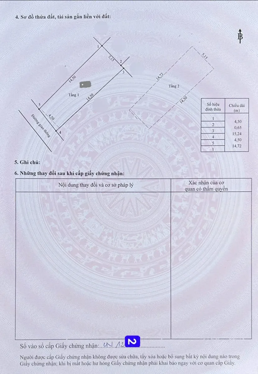 Bán nhà mới 1T1L 4.5×14.7m hoàn công, hẻm Nguyễn Thị Tồn p. Biên Hòa gần công viên