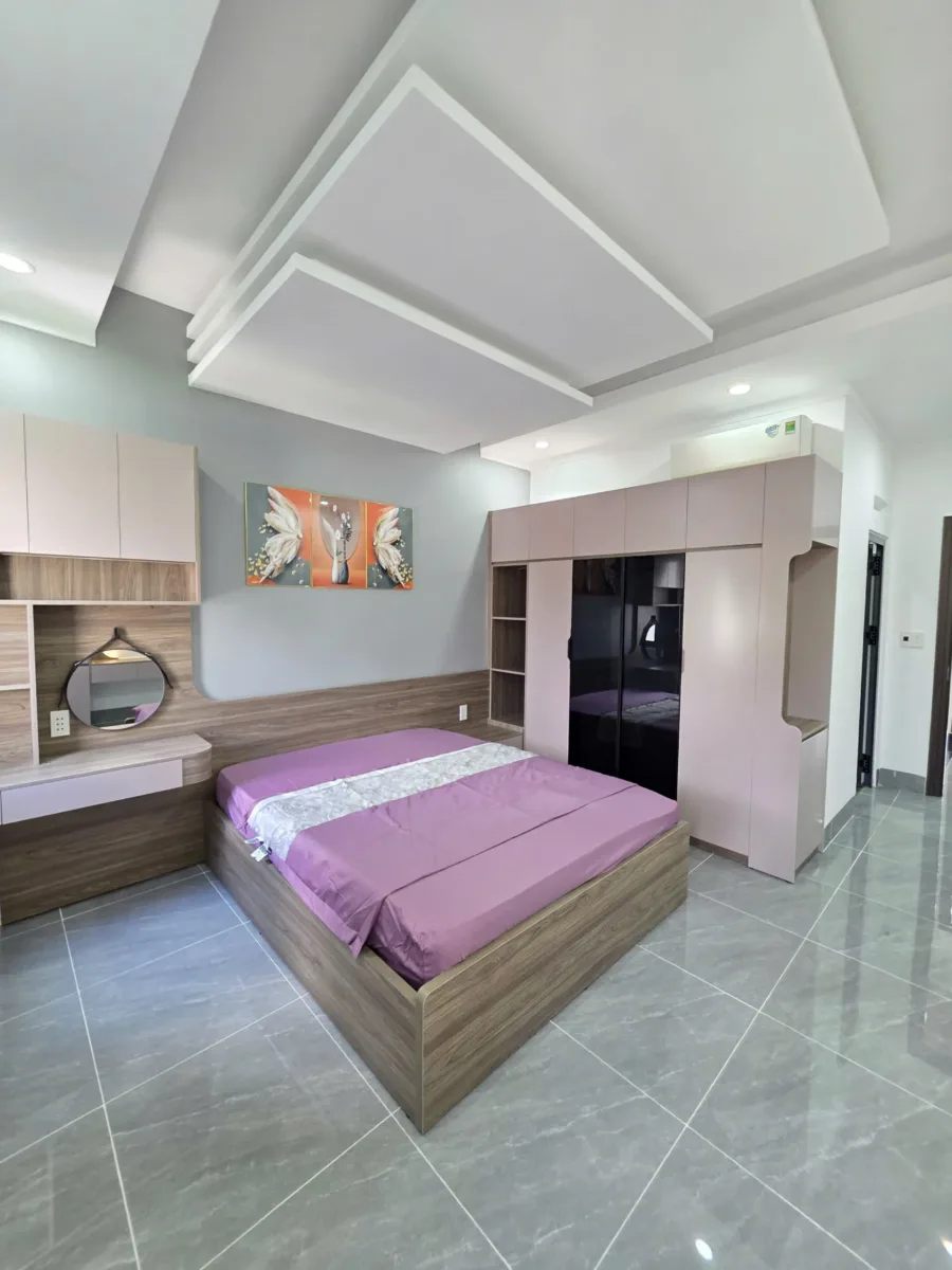 Bán nhà mới kế công viên 1T2L 4x15m, đường N3 KDC Icon Central, full nội thất