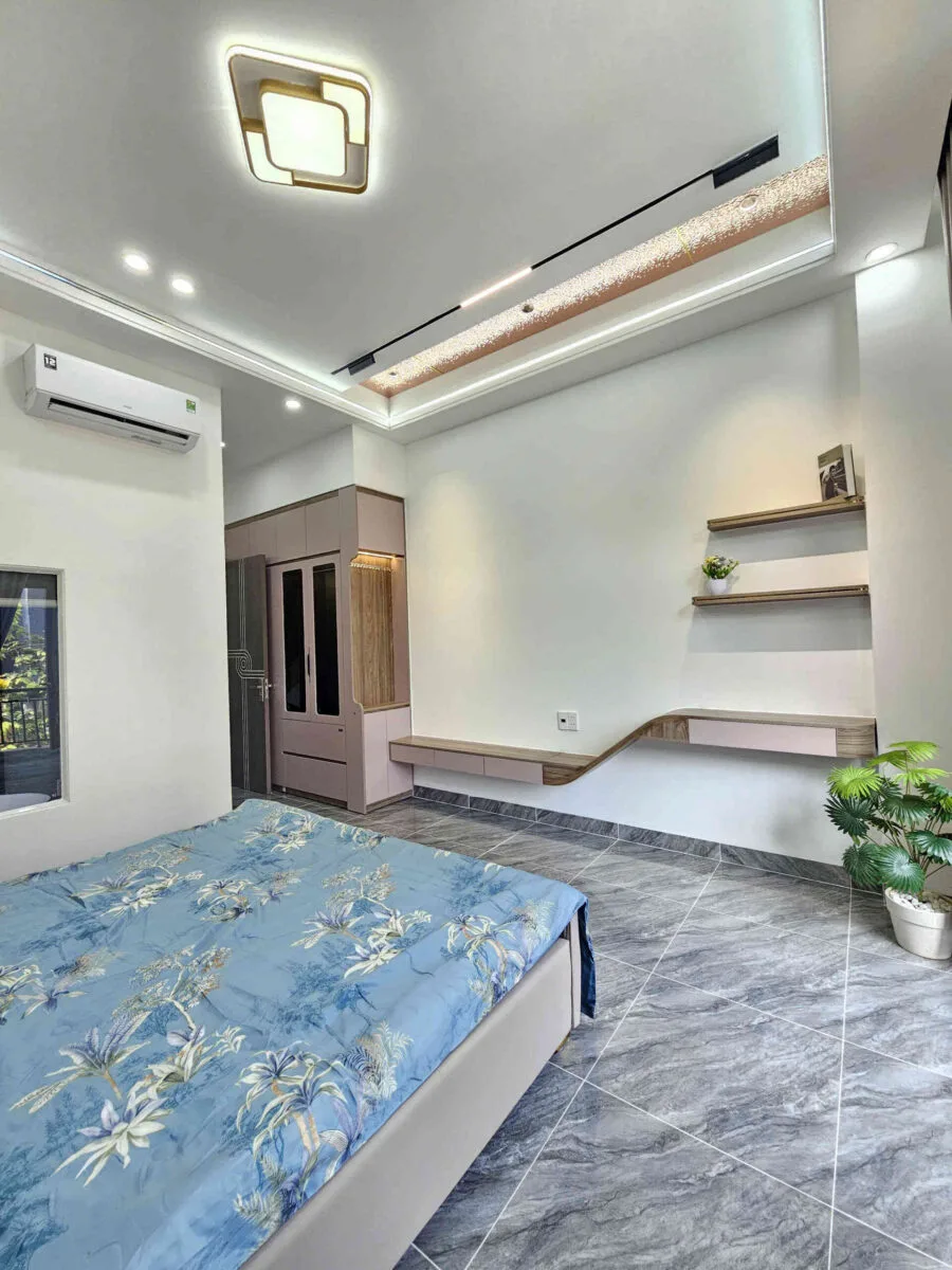 Bán nhà mới 1T2L 4×15.5m, đường N2 KDC Phú Hồng Thịnh 8, full nội thất (Hoàn công)