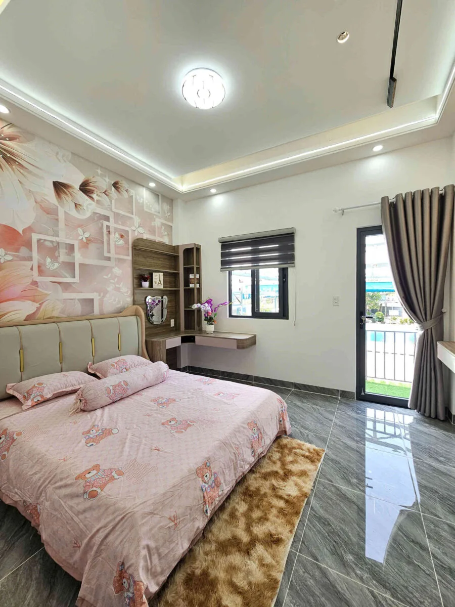 Bán nhà mới 1T2L 4×15.5m, đường N2 KDC Phú Hồng Thịnh 8, full nội thất (Hoàn công)