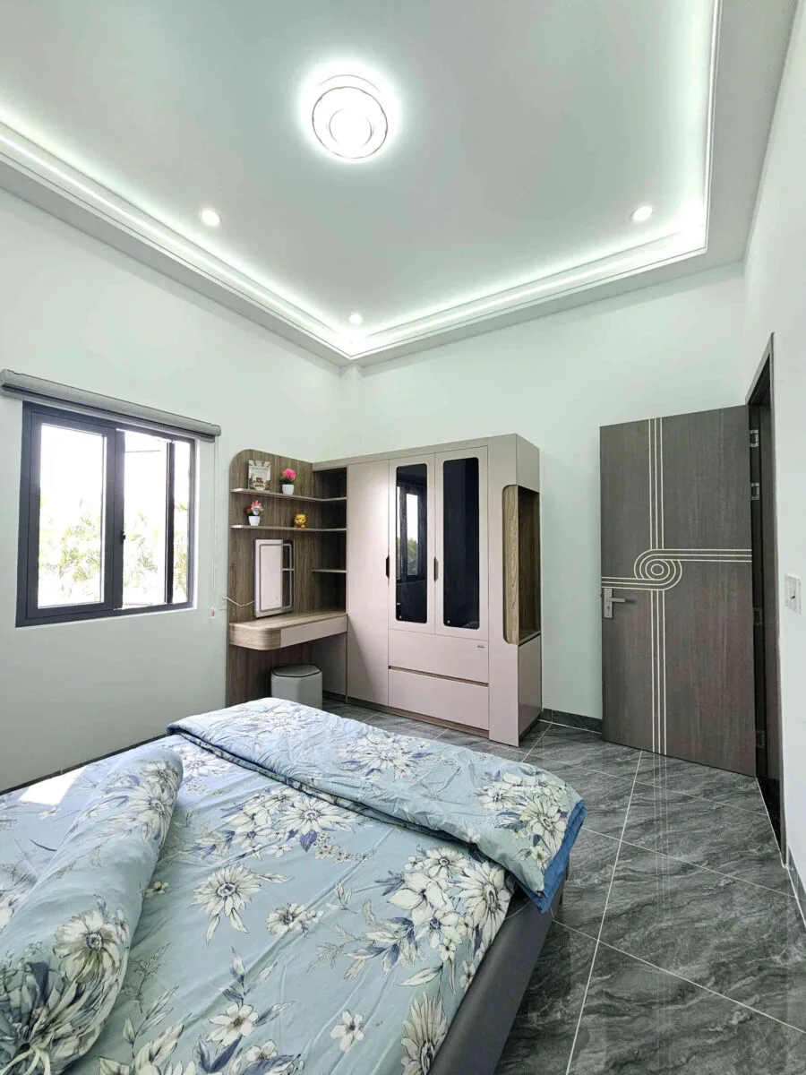 Bán nhà mới 1T2L 4×15.5m, đường N2 KDC Phú Hồng Thịnh 8, full nội thất (Hoàn công)