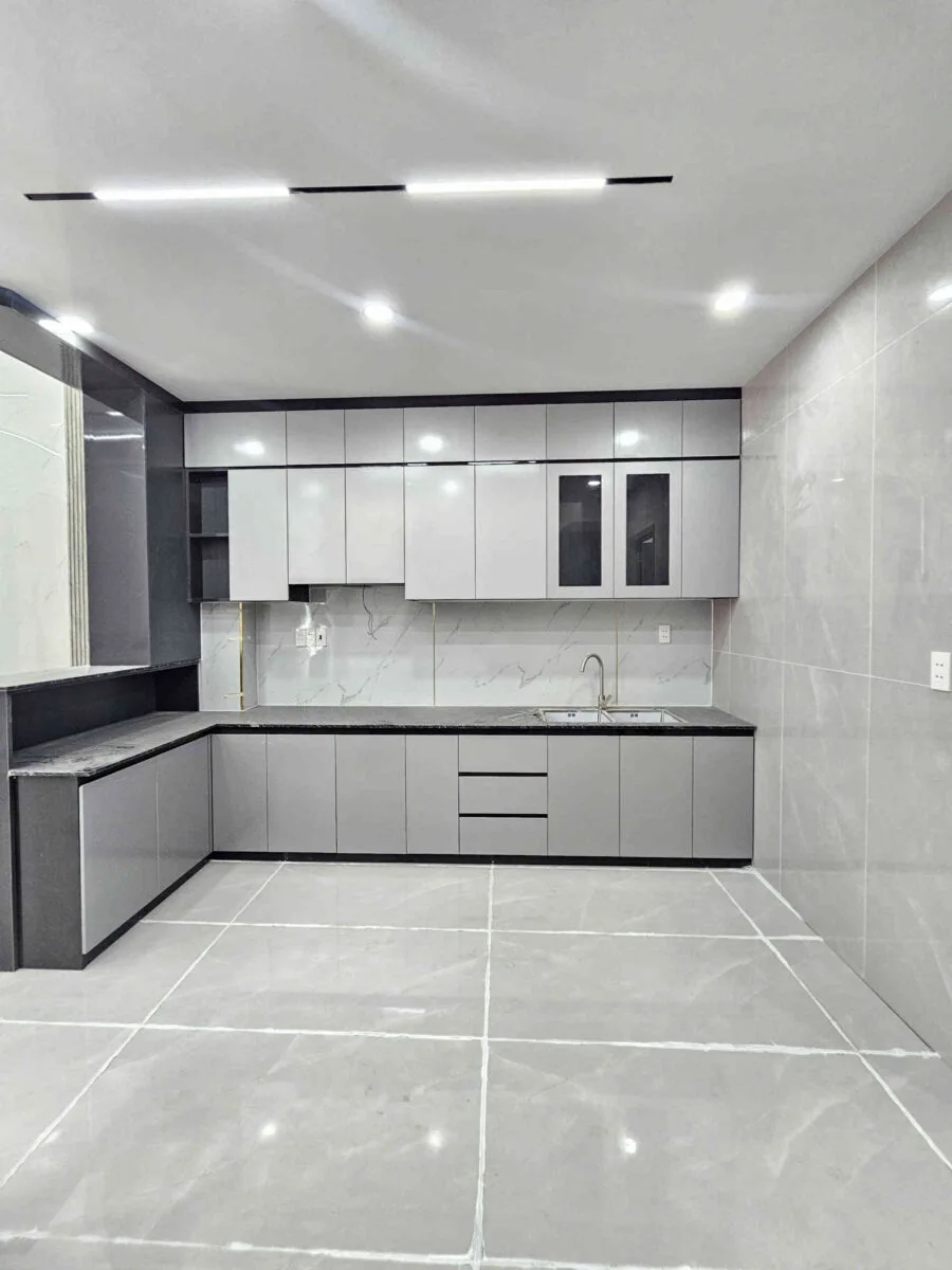 Bán nhà mới 1T1L 4.6x13m hoàn công, hẻm Nguyễn Thị Tồn p. Biên Hòa, tặng nội thất