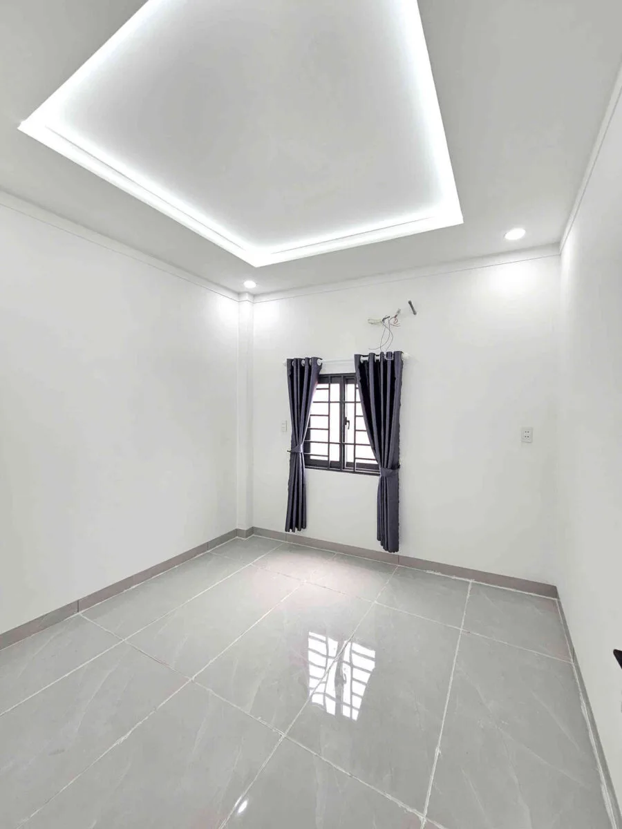 Bán nhà mới 1T1L 4.6x13m hoàn công, hẻm Nguyễn Thị Tồn p. Biên Hòa, tặng nội thất