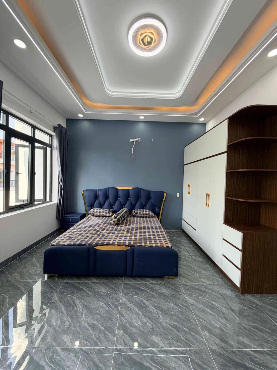 Bán nhà mới 1T1L+tum 5x30m, đường số 1 KDC Thái Bình Dương P.Tân Hiệp, full nội thất