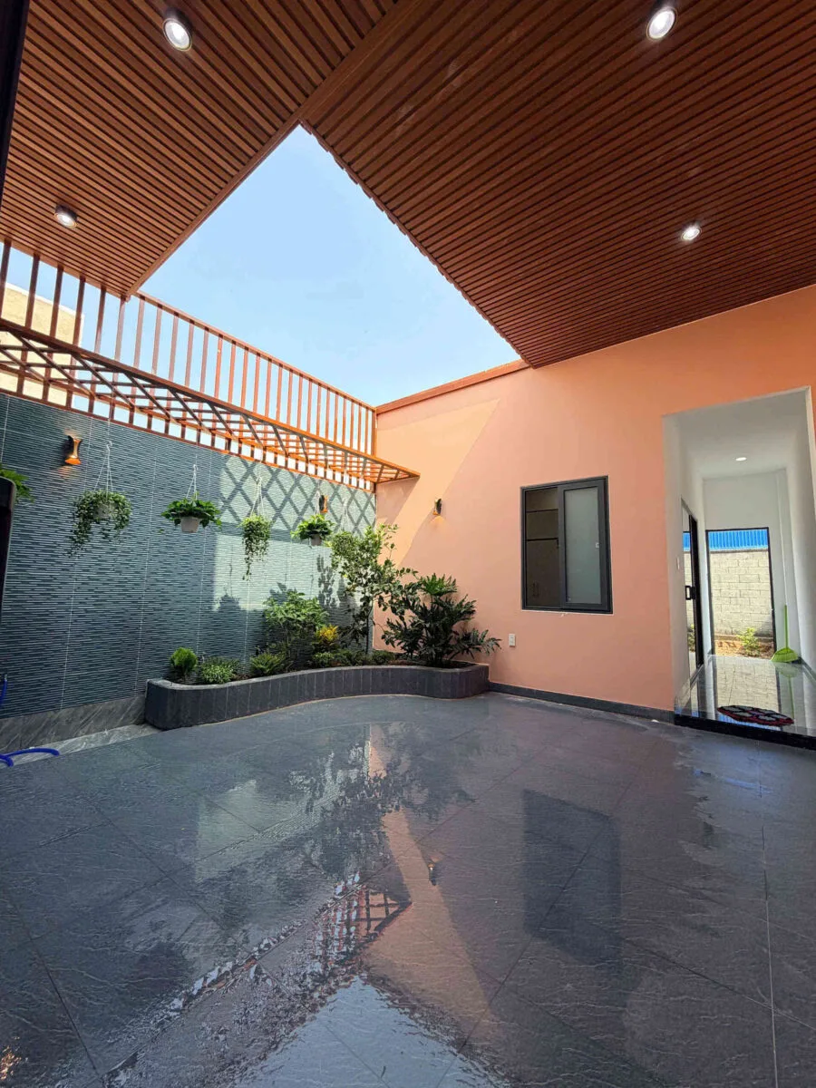 Bán nhà mới 1T1L+tum 5x30m, đường số 1 KDC Thái Bình Dương P.Tân Hiệp, full nội thất
