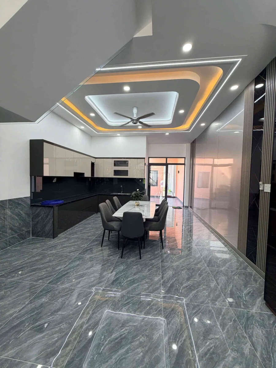 Bán nhà mới 1T1L+tum 5x30m, đường số 1 KDC Thái Bình Dương P.Tân Hiệp, full nội thất