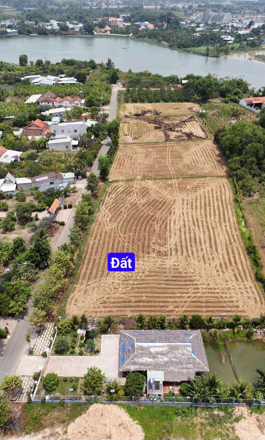 Bán đất 27x53m, đường Thanh Hội 4 kế sông Đồng Nai (Cù lao)
